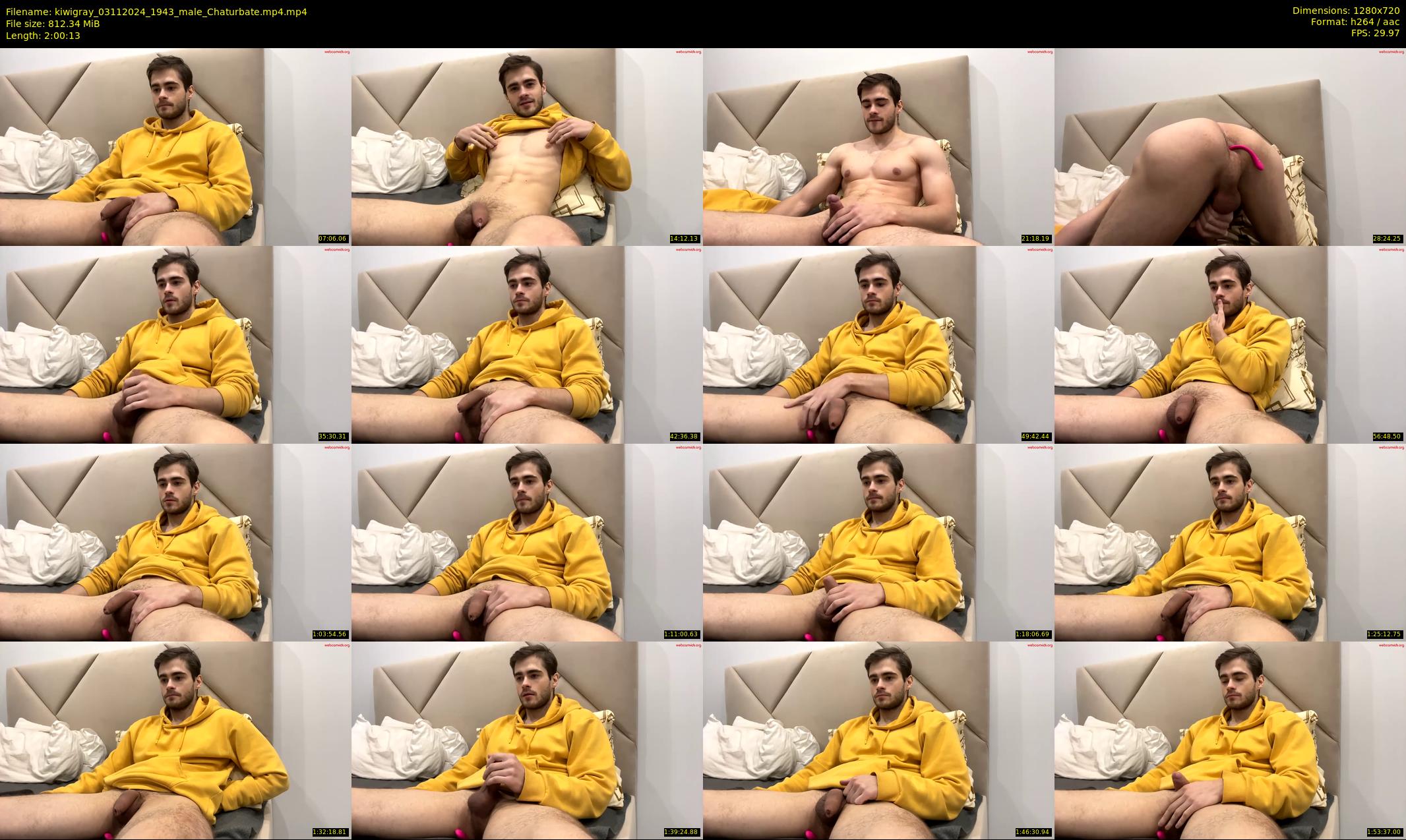 kiwigray — 121 minute Chaturbate male cam show recording, 720p, Nov 3, 2024