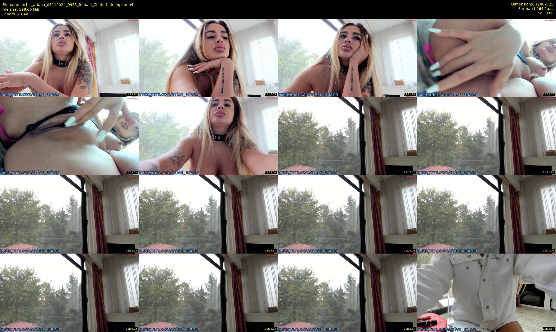 m1ss_ariana — 24 minute Chaturbate female cam show recording, 720p, Nov 3, 2024