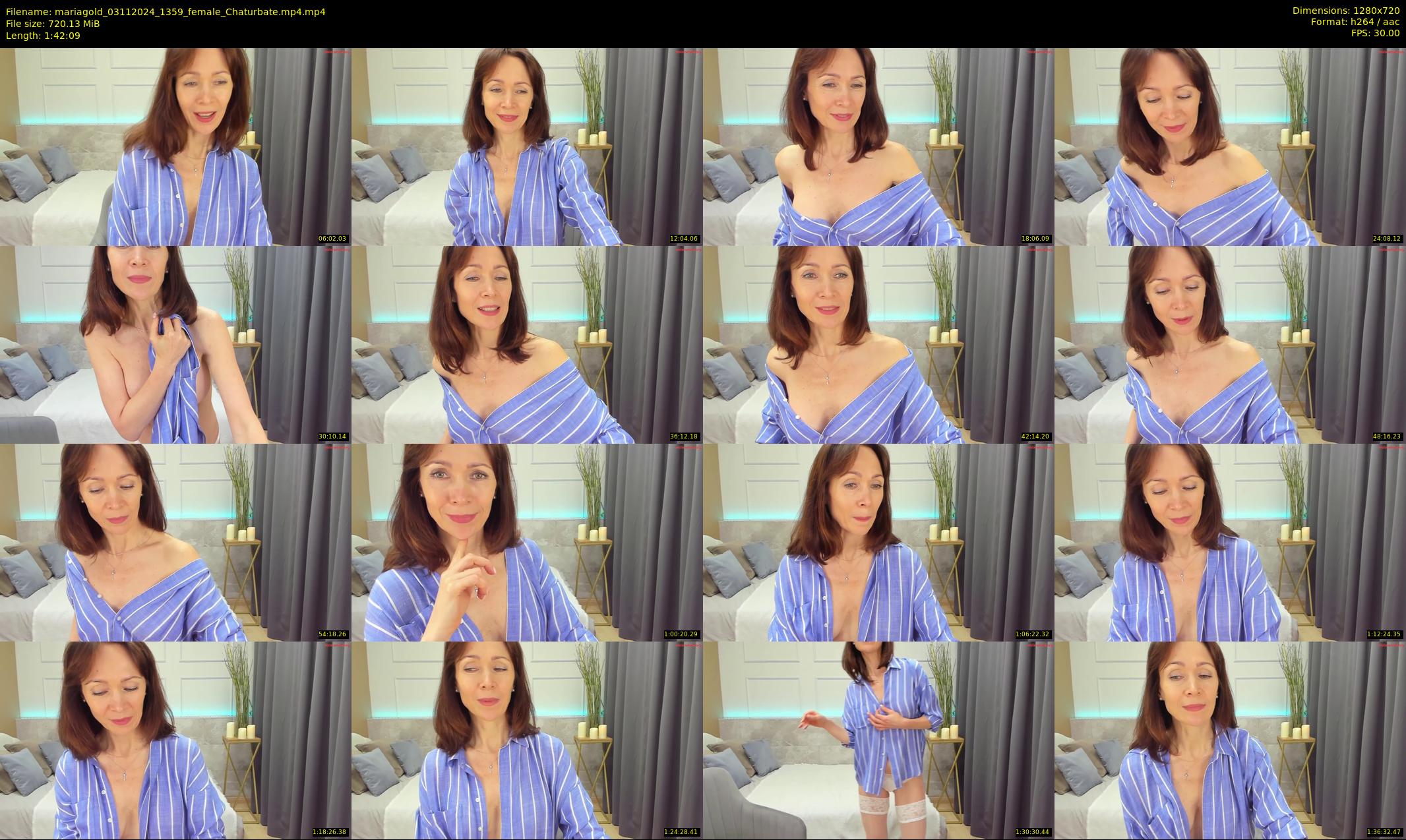 mariagold — 103 minute Chaturbate female cam show recording, 720p, Nov 3, 2024