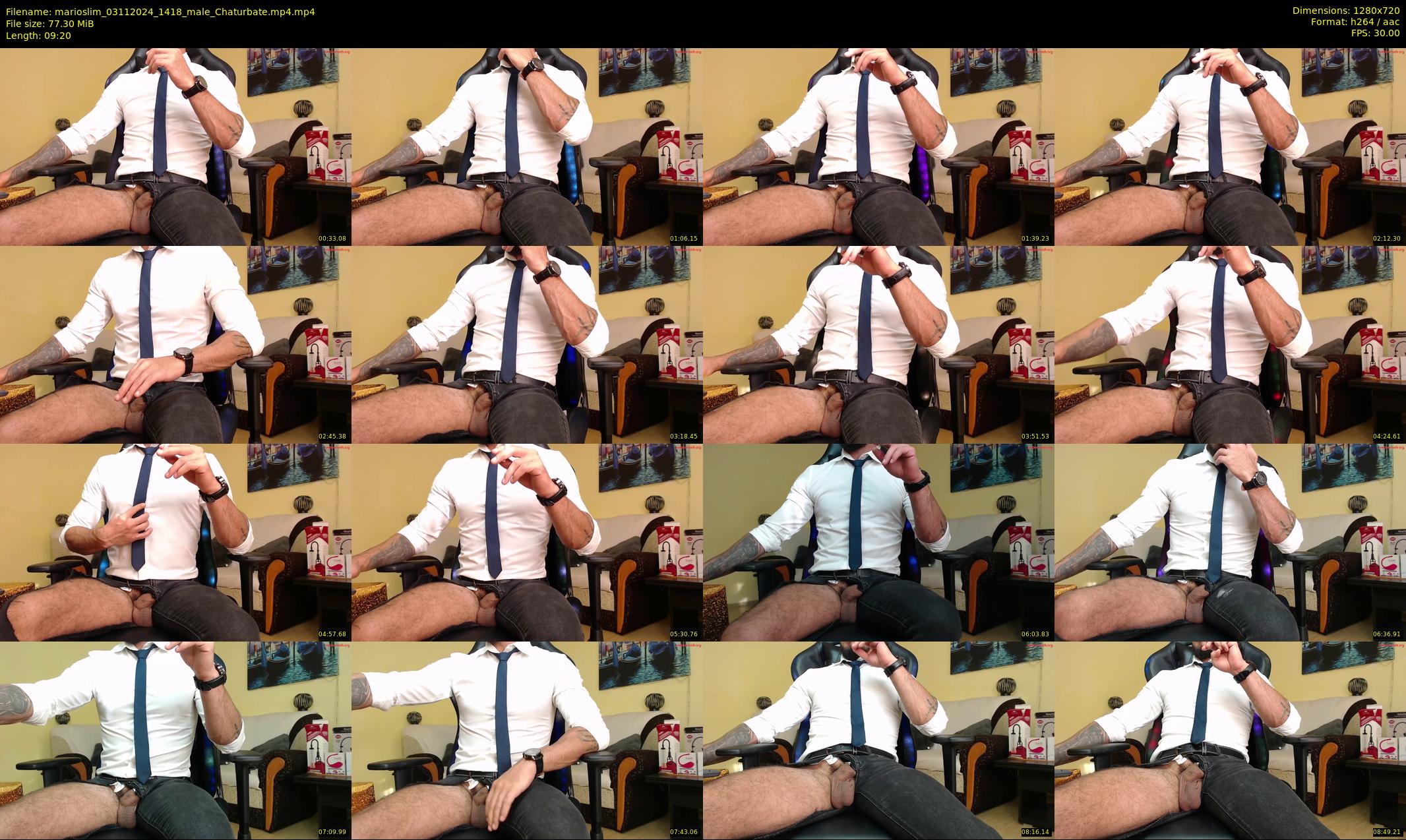 marioslim — 10 minute Chaturbate male cam show recording, 720p, Nov 3, 2024