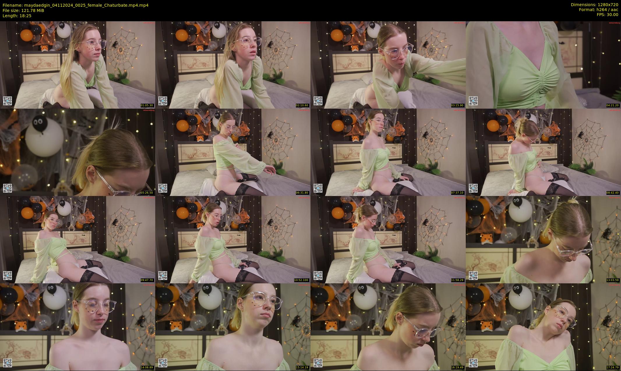 maydaedgin — 19 minute Chaturbate female cam show recording, 720p, Nov 4, 2024