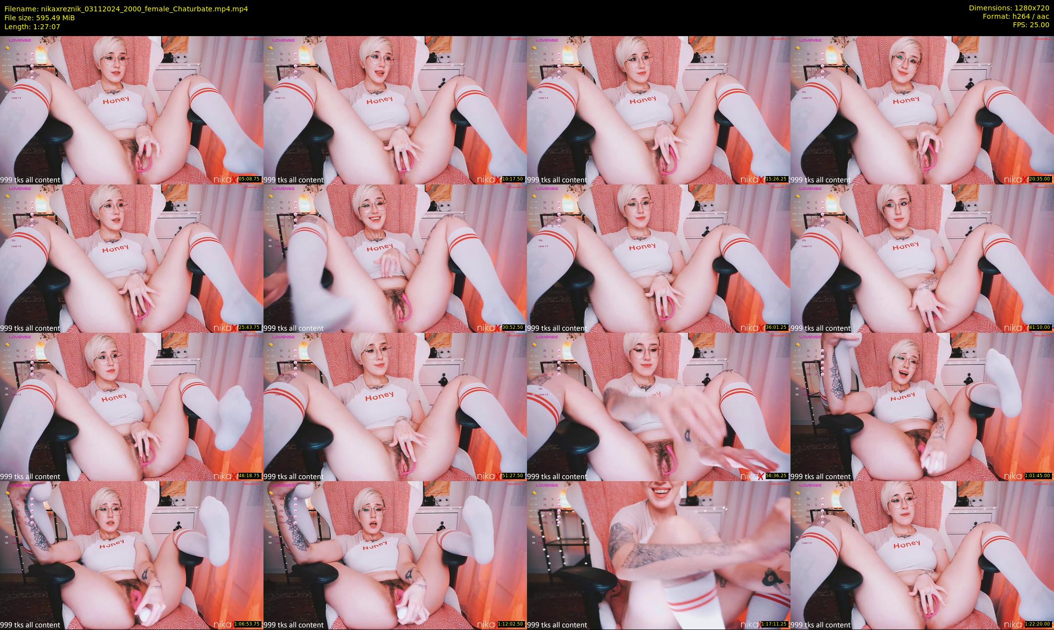 nikaxreznik — 88 minute Chaturbate female cam show recording, 720p, Nov 3, 2024