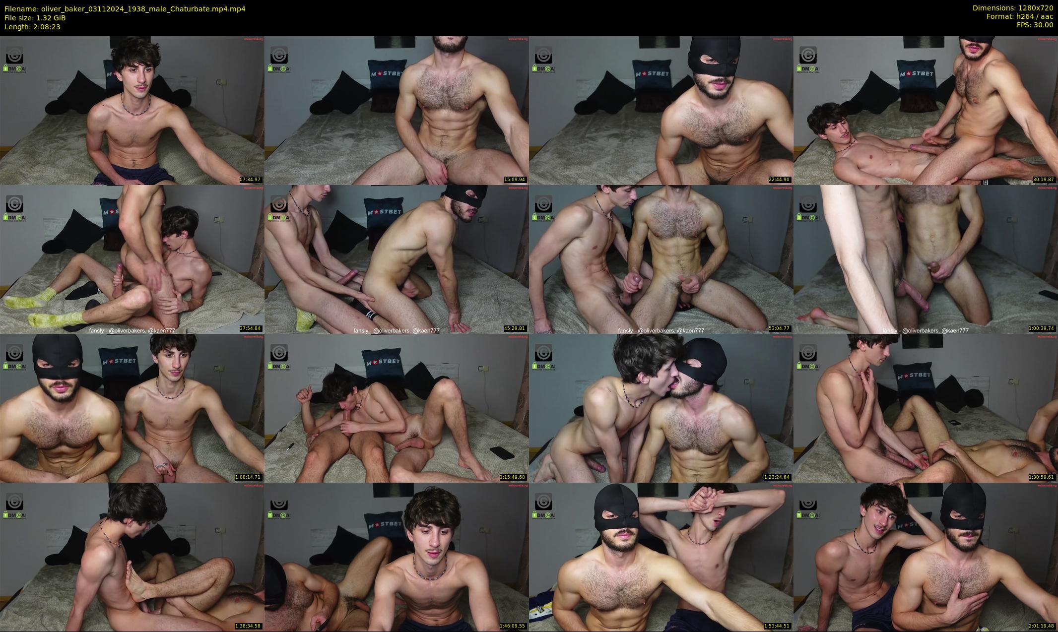 oliver_baker — 129 minute Chaturbate male cam show recording, 720p, Nov 3, 2024