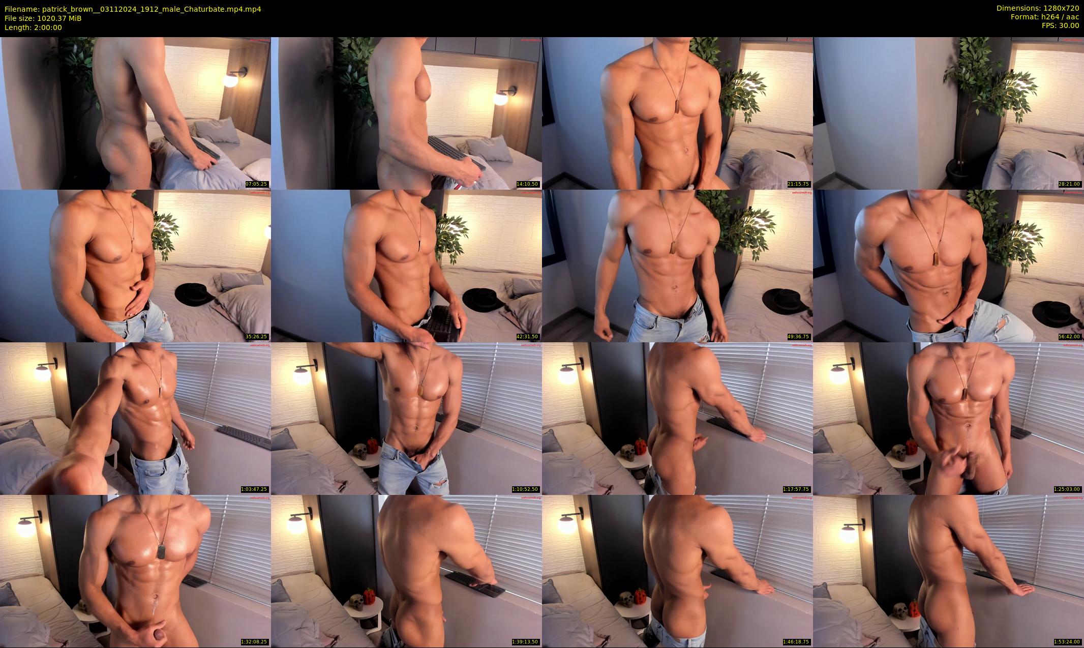 patrick_brown_ — 120 minute Chaturbate male cam show recording, 720p, Nov 3, 2024