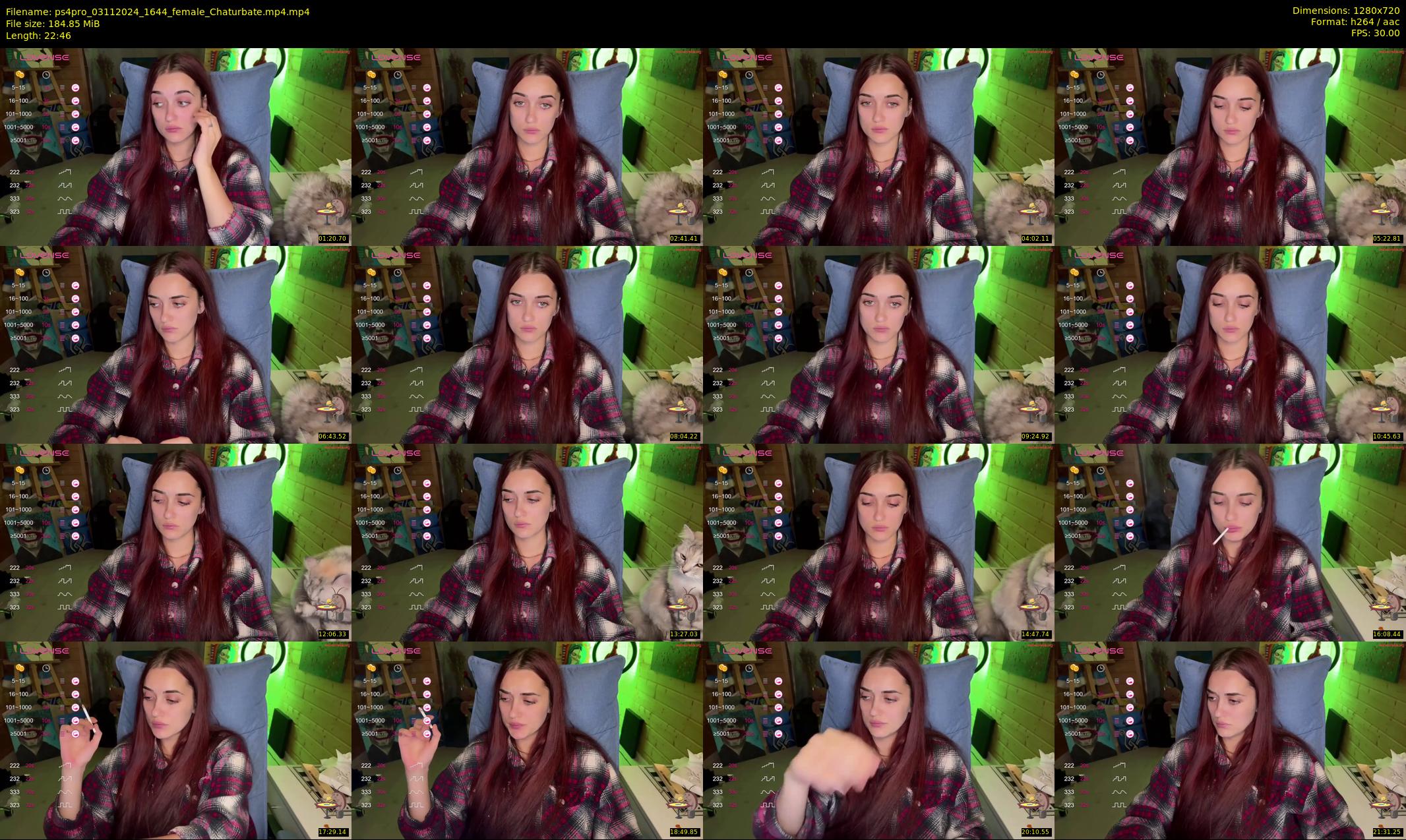 ps4pro — 23 minute Chaturbate female cam show recording, 720p, Nov 3, 2024