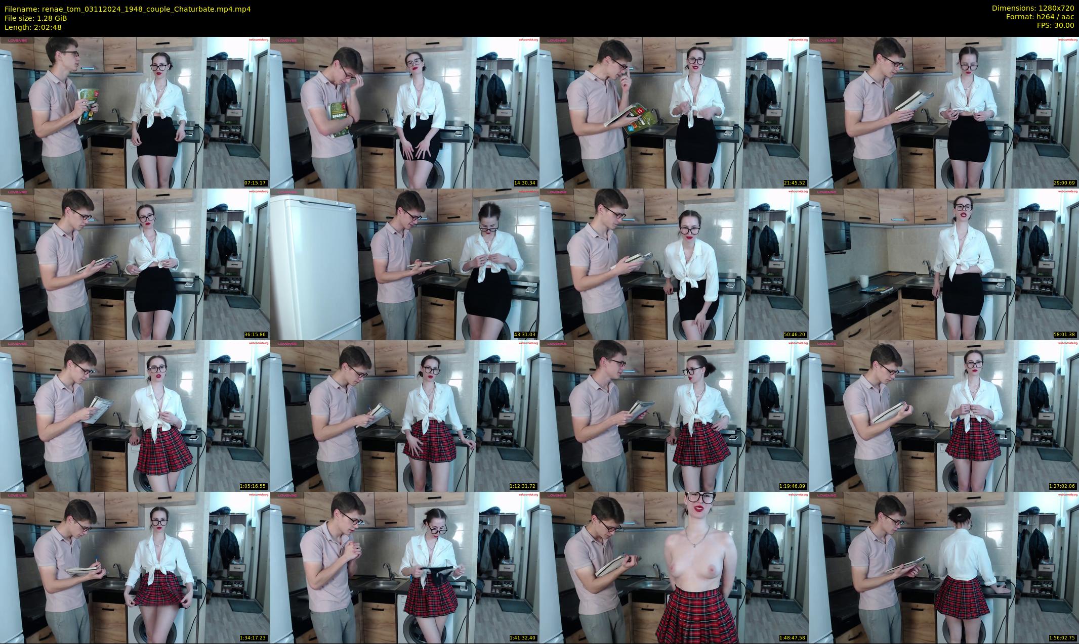 renae_tom — 123 minute Chaturbate couple cam show recording, 720p, Nov 3, 2024