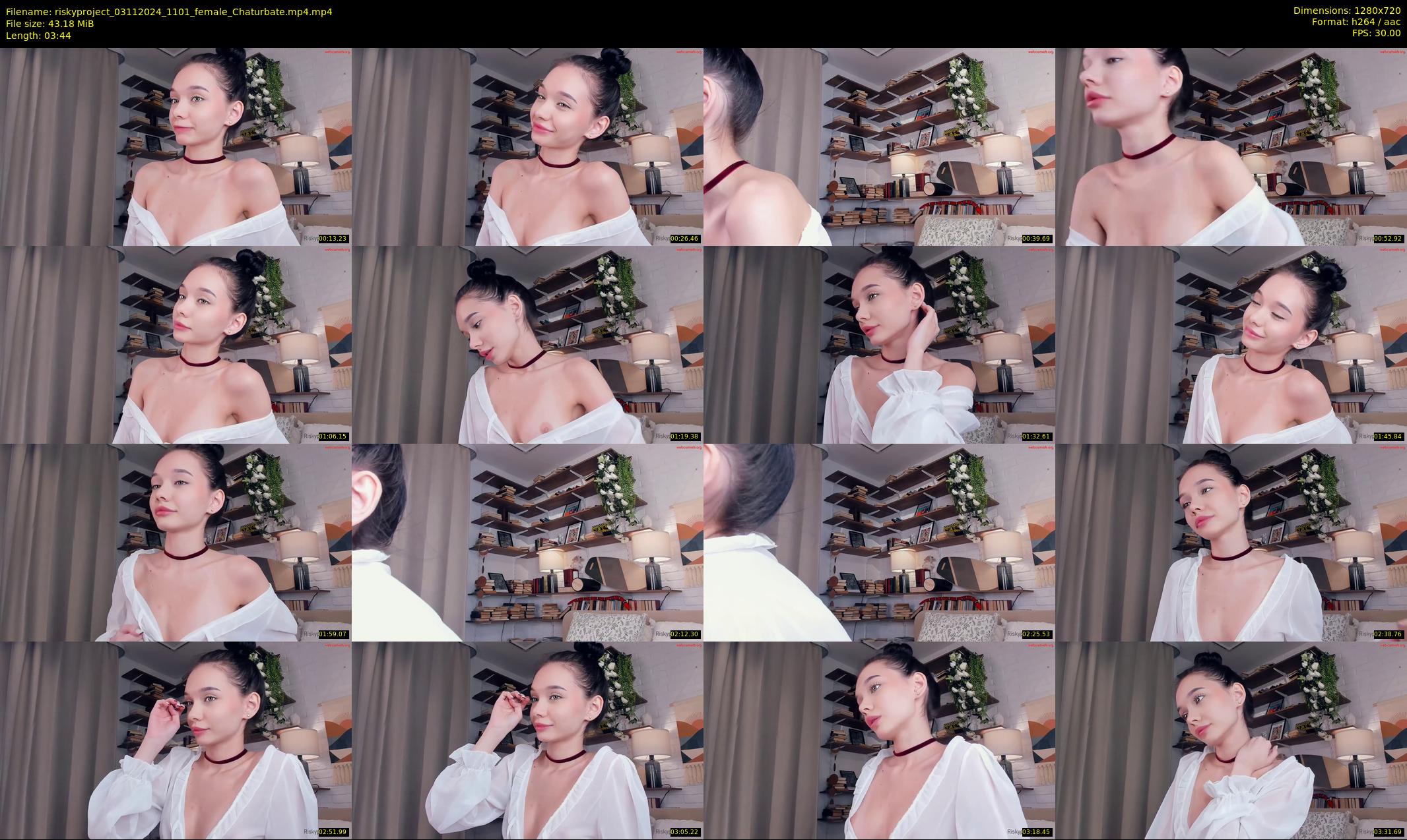 riskyproject — 4 minute Chaturbate couple cam show recording, 720p, Nov 3, 2024