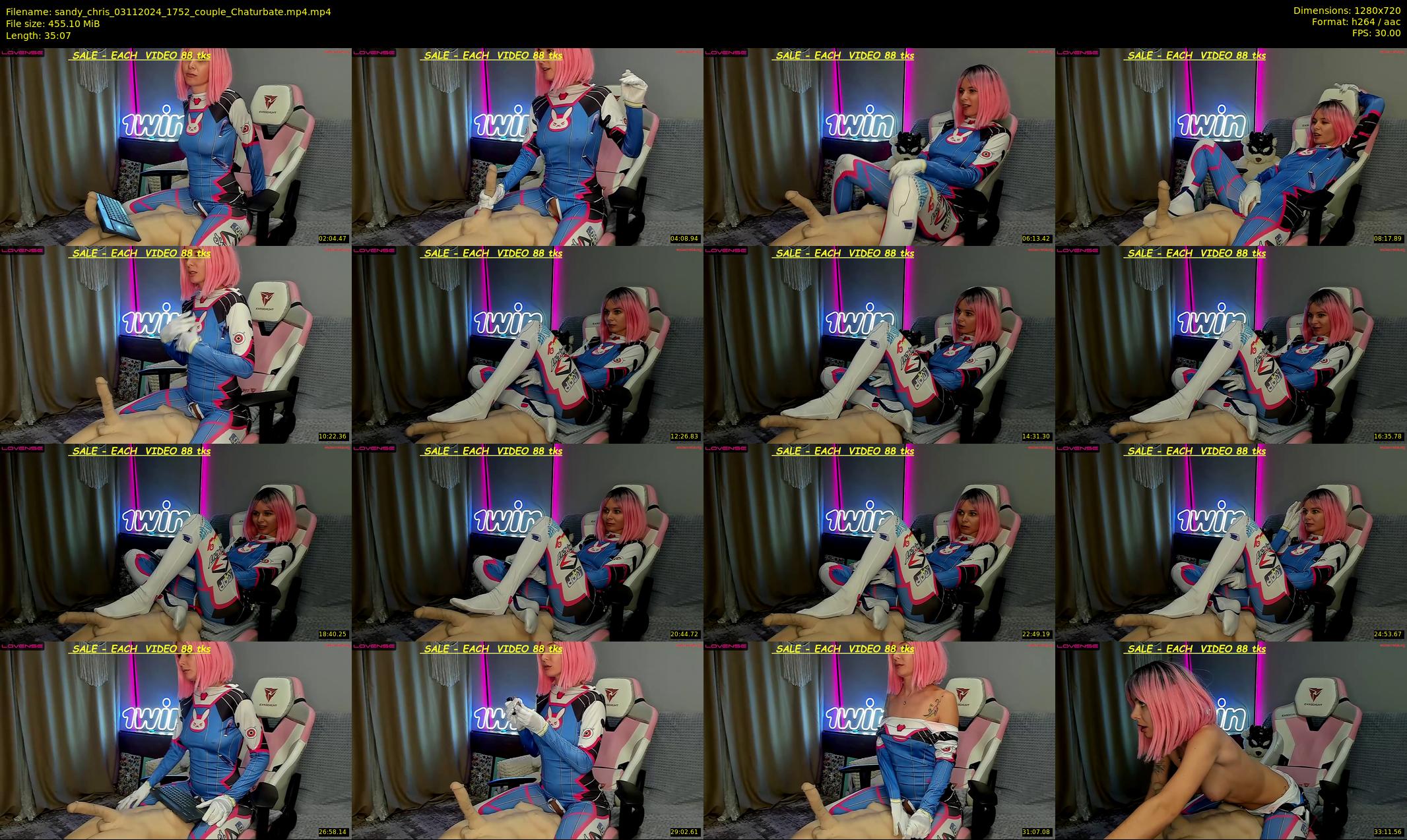 sandy_chris — 36 minute Chaturbate couple cam show recording, 720p, Nov 3, 2024