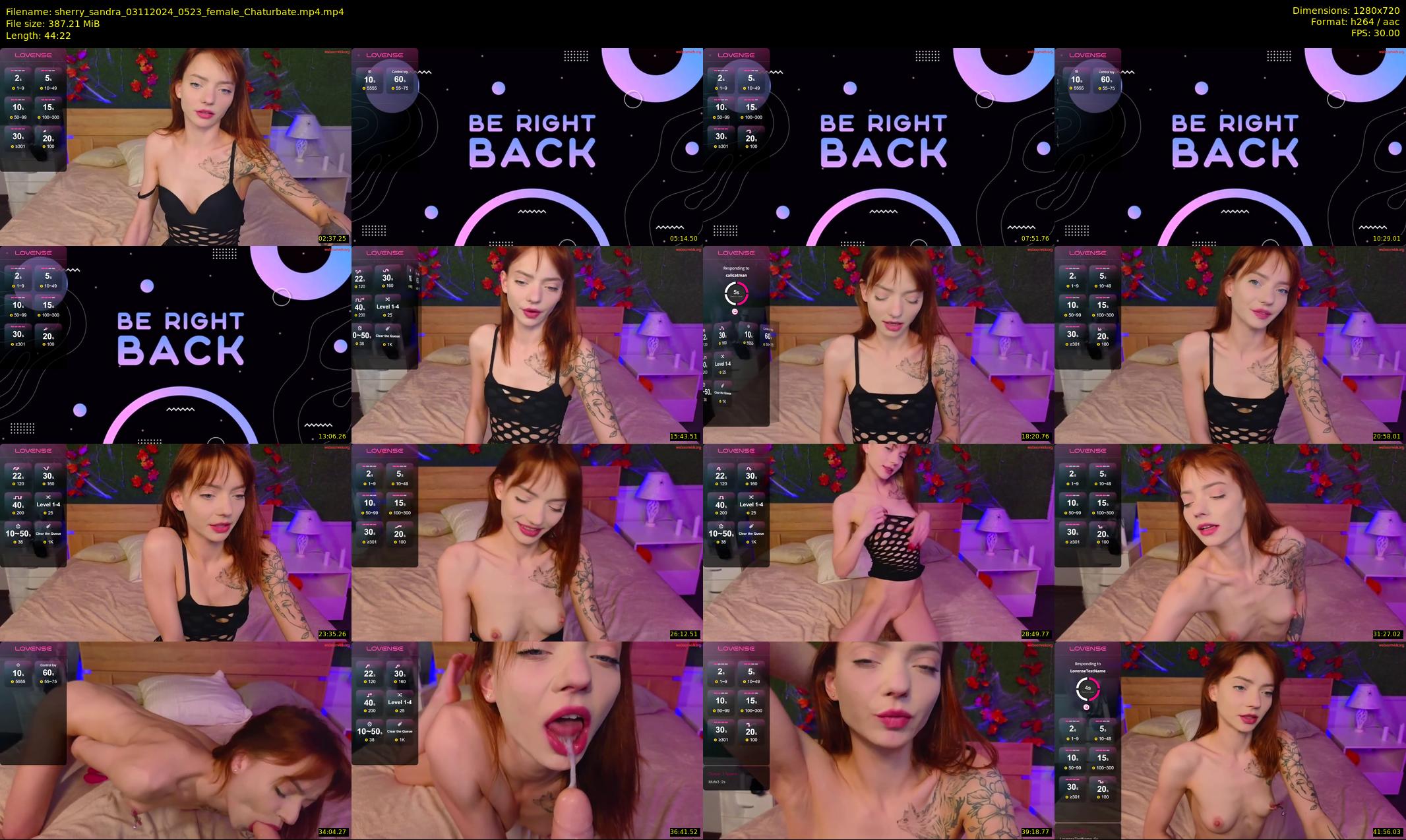 sherry_sandra — 45 minute Chaturbate female cam show recording, 720p, Nov 3, 2024