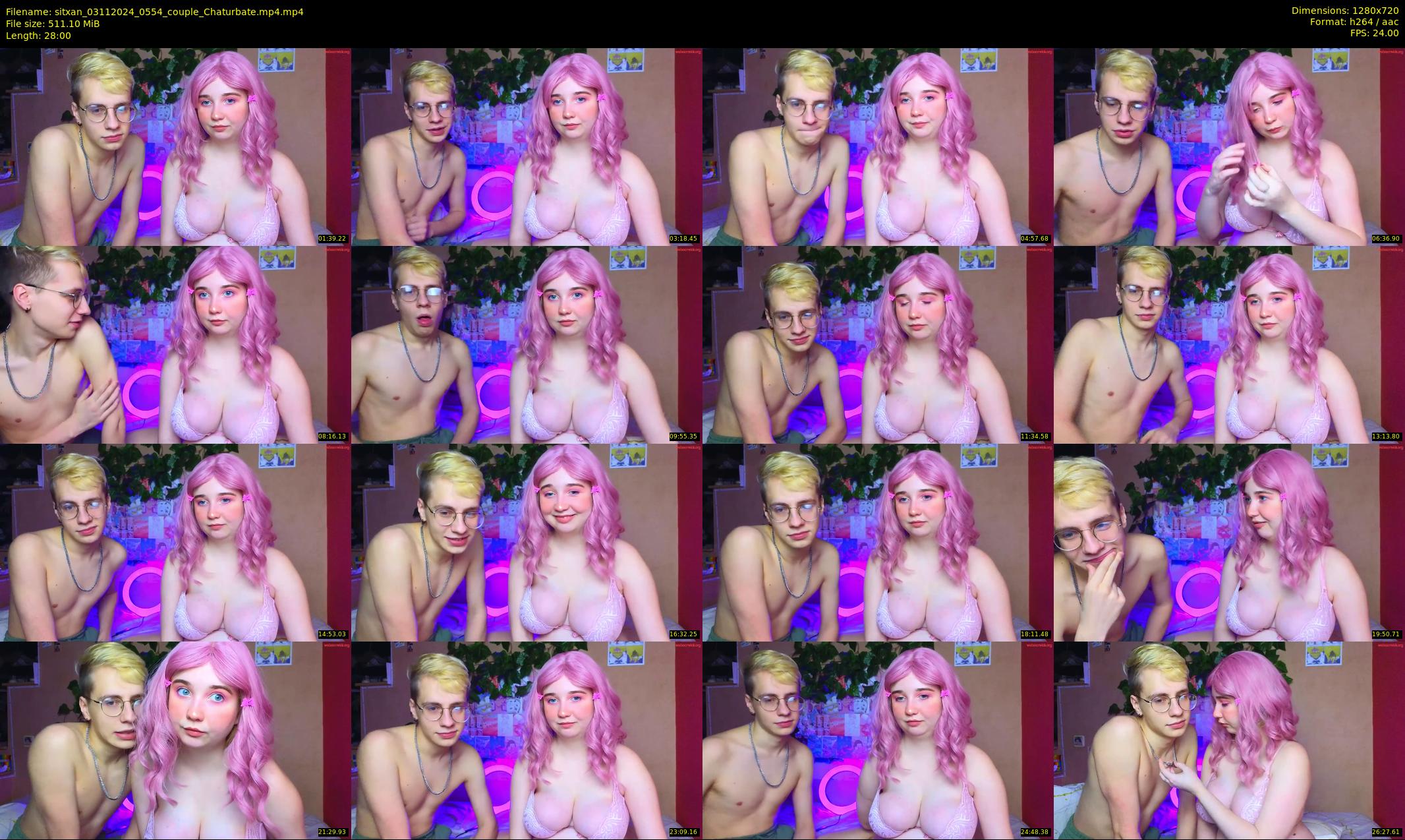 sitxan — 28 minute Chaturbate female cam show recording, 720p, Nov 3, 2024