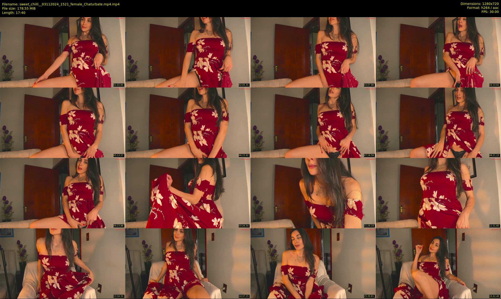sweet_chilli_ — 18 minute Chaturbate female cam show recording, 720p, Nov 3, 2024