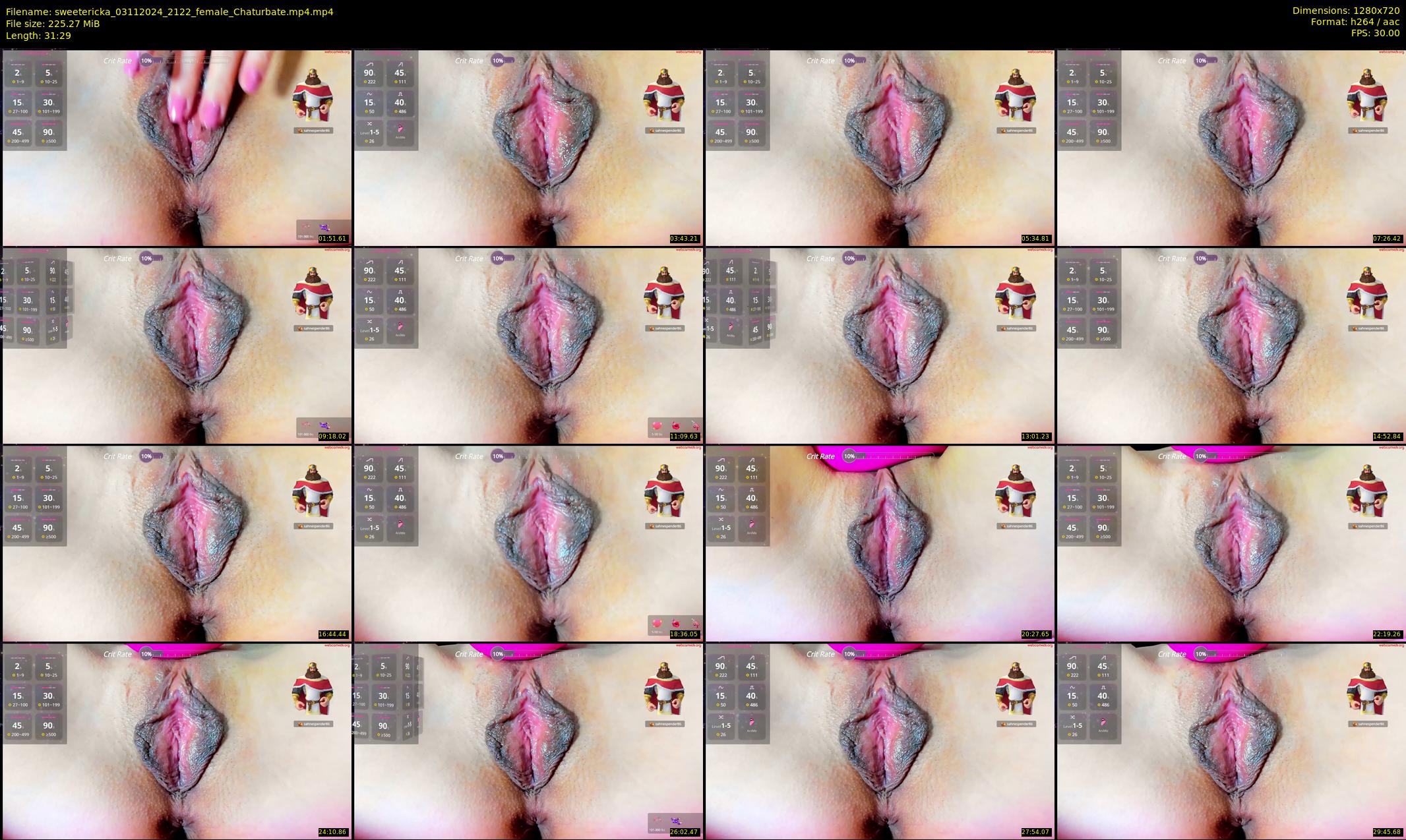 sweetericka — 32 minute Chaturbate couple cam show recording, 720p, Nov 3, 2024