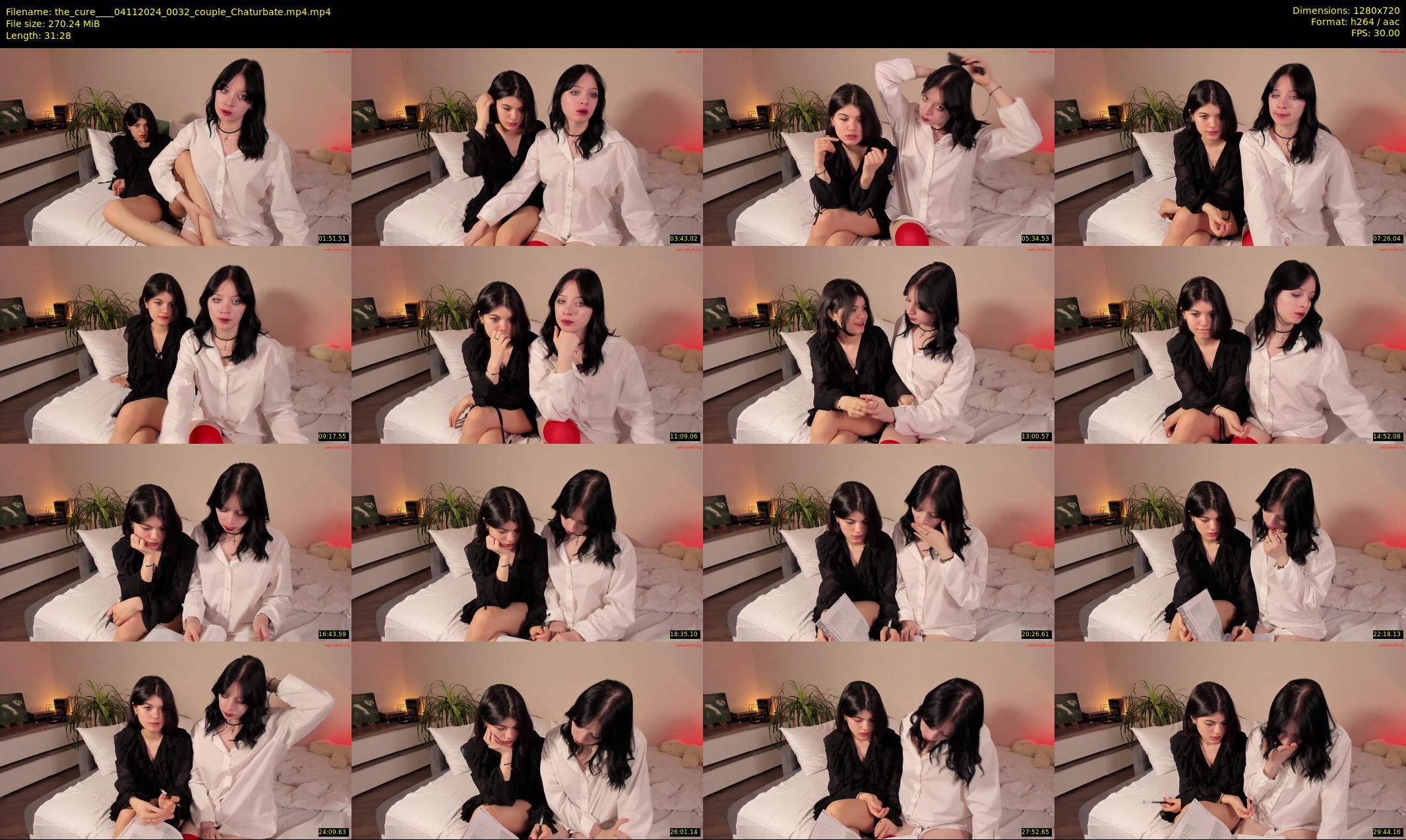the_cure___ — 32 minute Chaturbate couple cam show recording, 720p, Nov 4, 2024