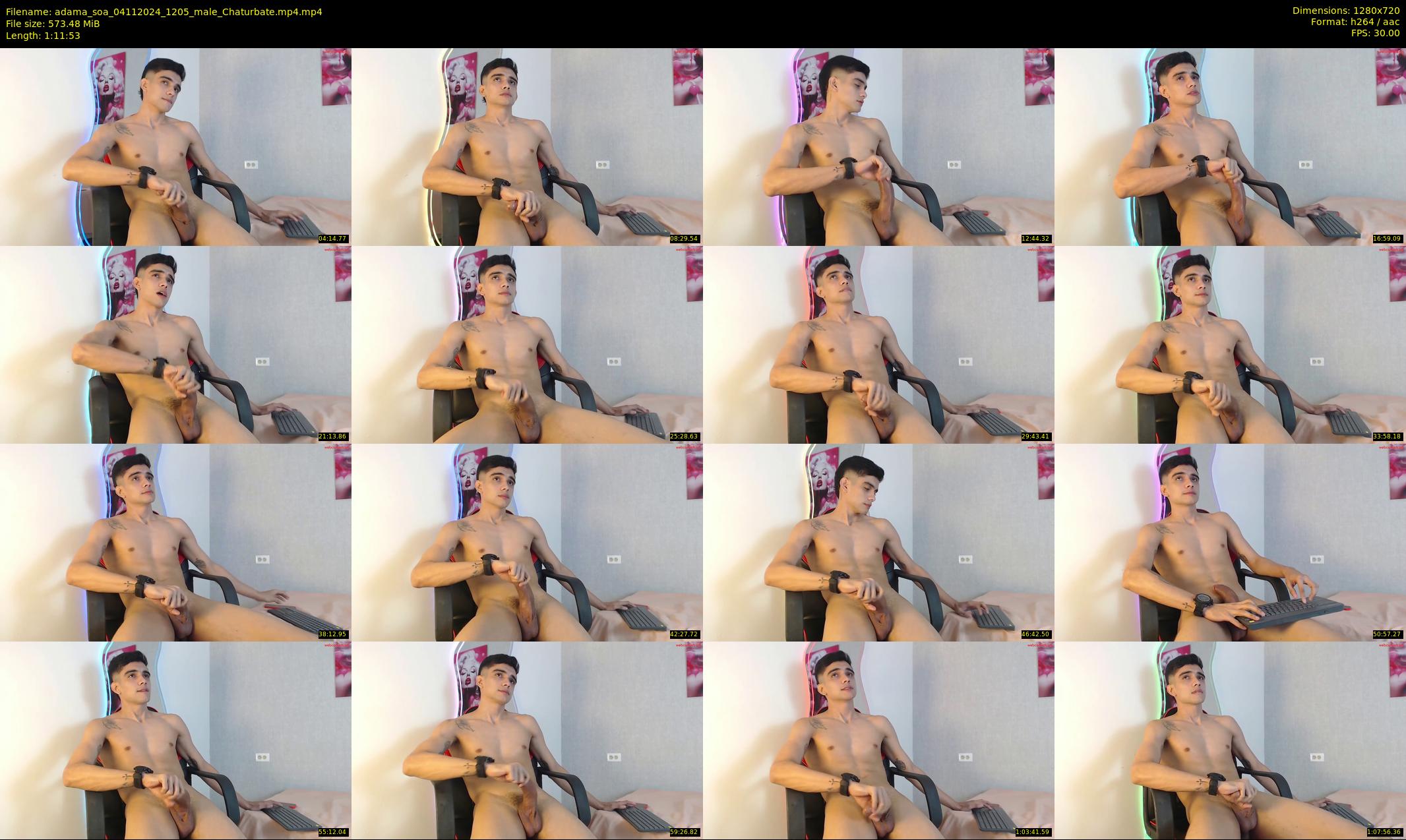 adama_soa — 72 minute Chaturbate male cam show recording, 720p, Nov 4, 2024