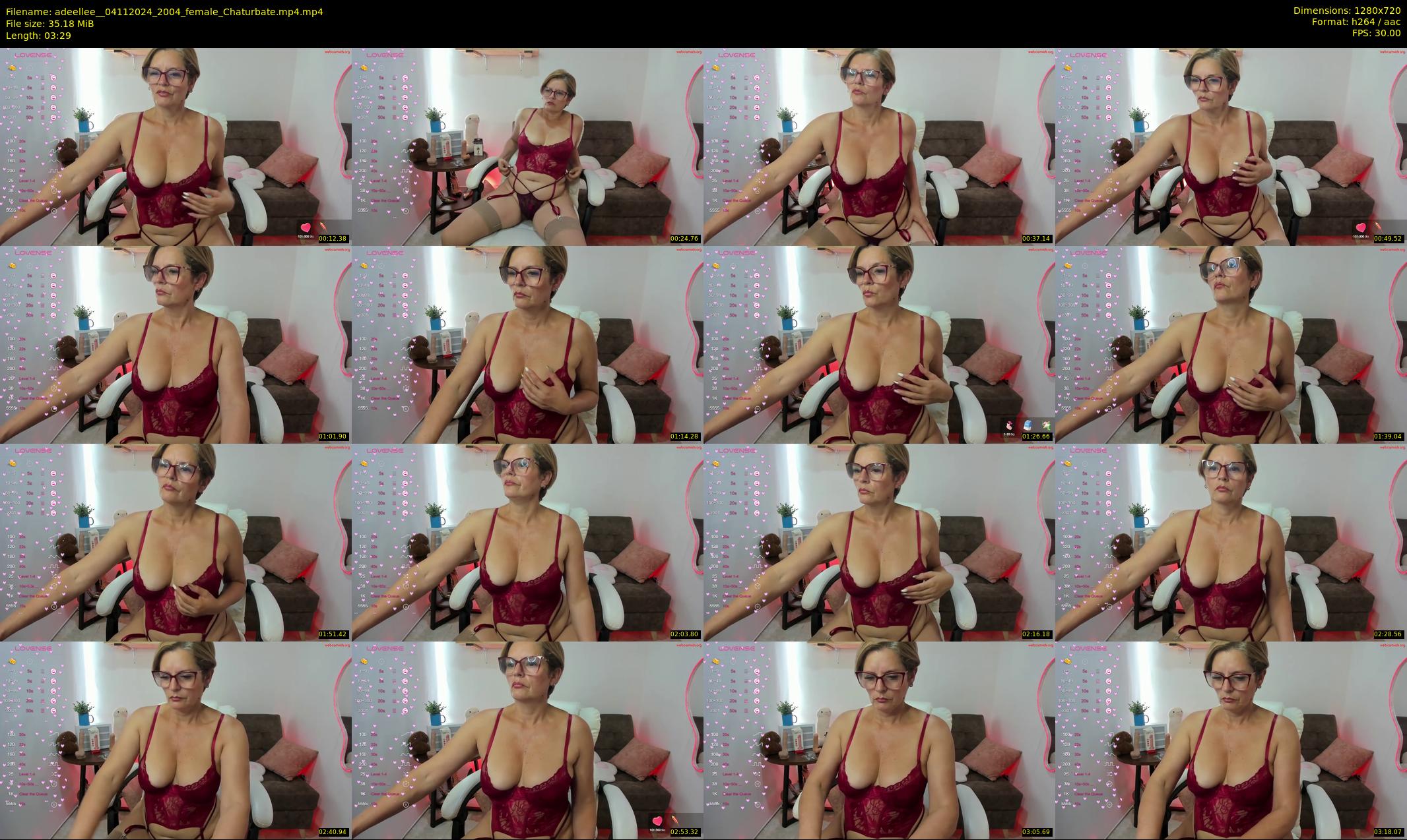 adeellee_ — 4 minute Chaturbate female cam show recording, 720p, Nov 4, 2024