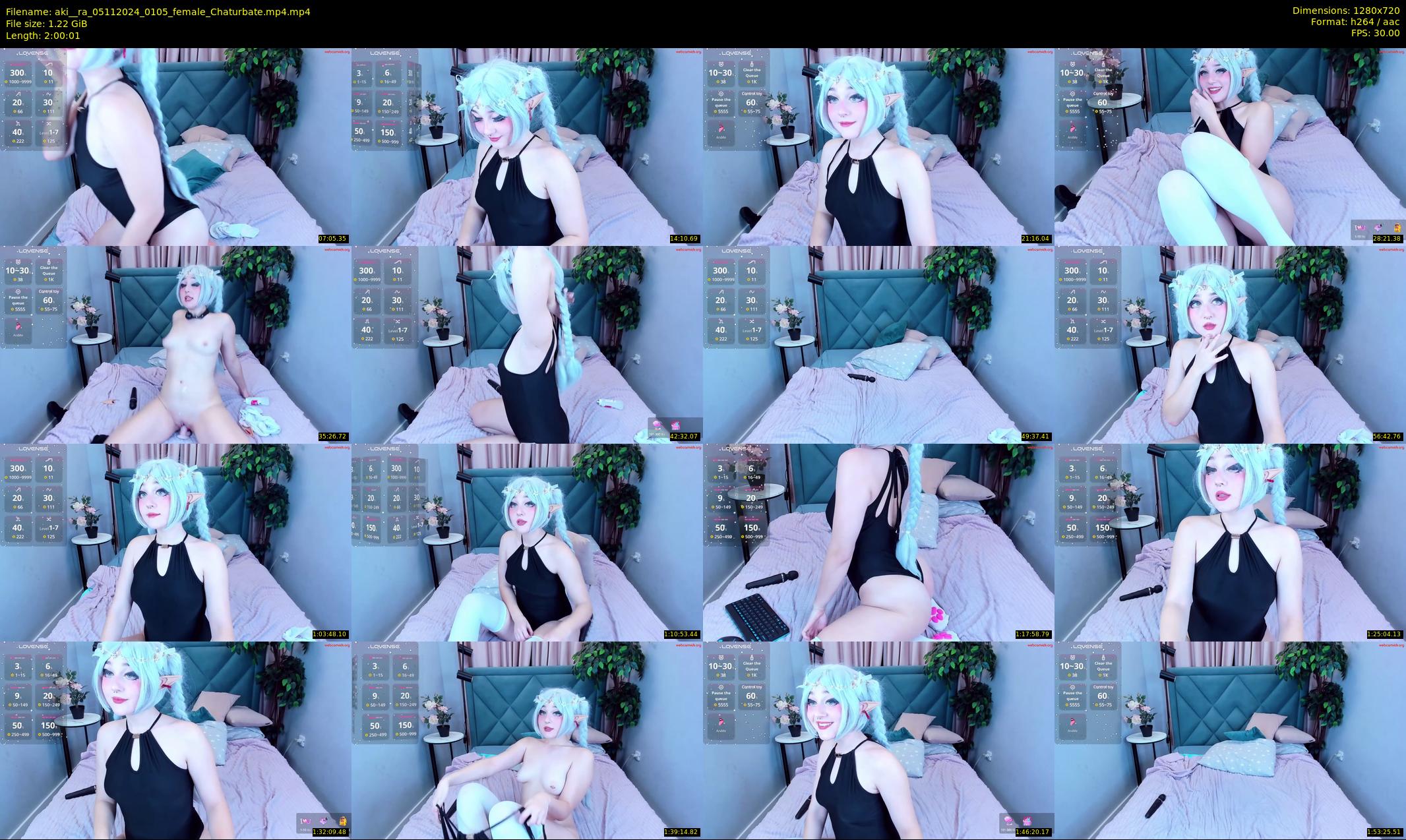 aki__ra — 121 minute Chaturbate female cam show recording, 720p, Nov 5, 2024