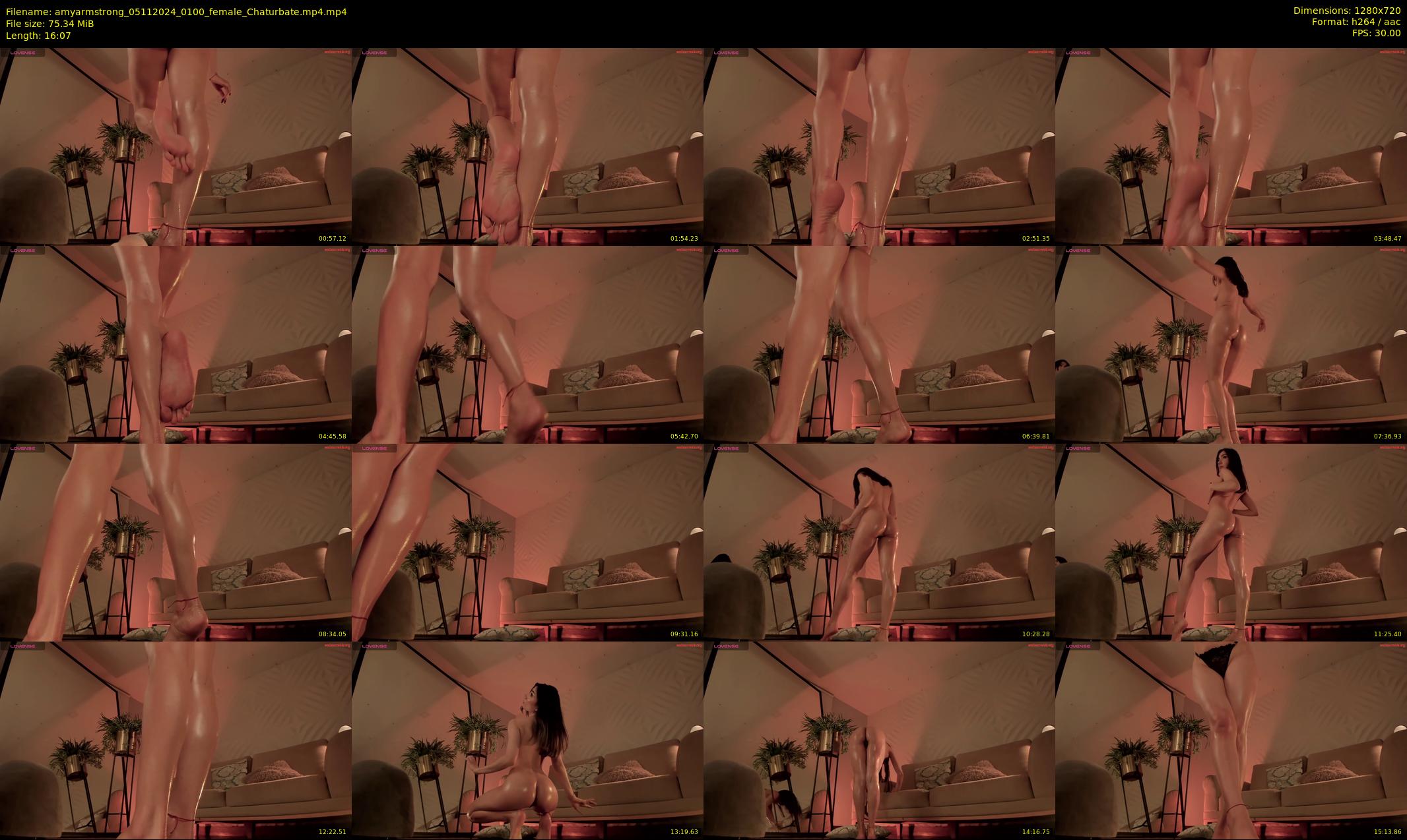 amyarmstrong — 17 minute Chaturbate female cam show recording, 720p, Nov 5, 2024