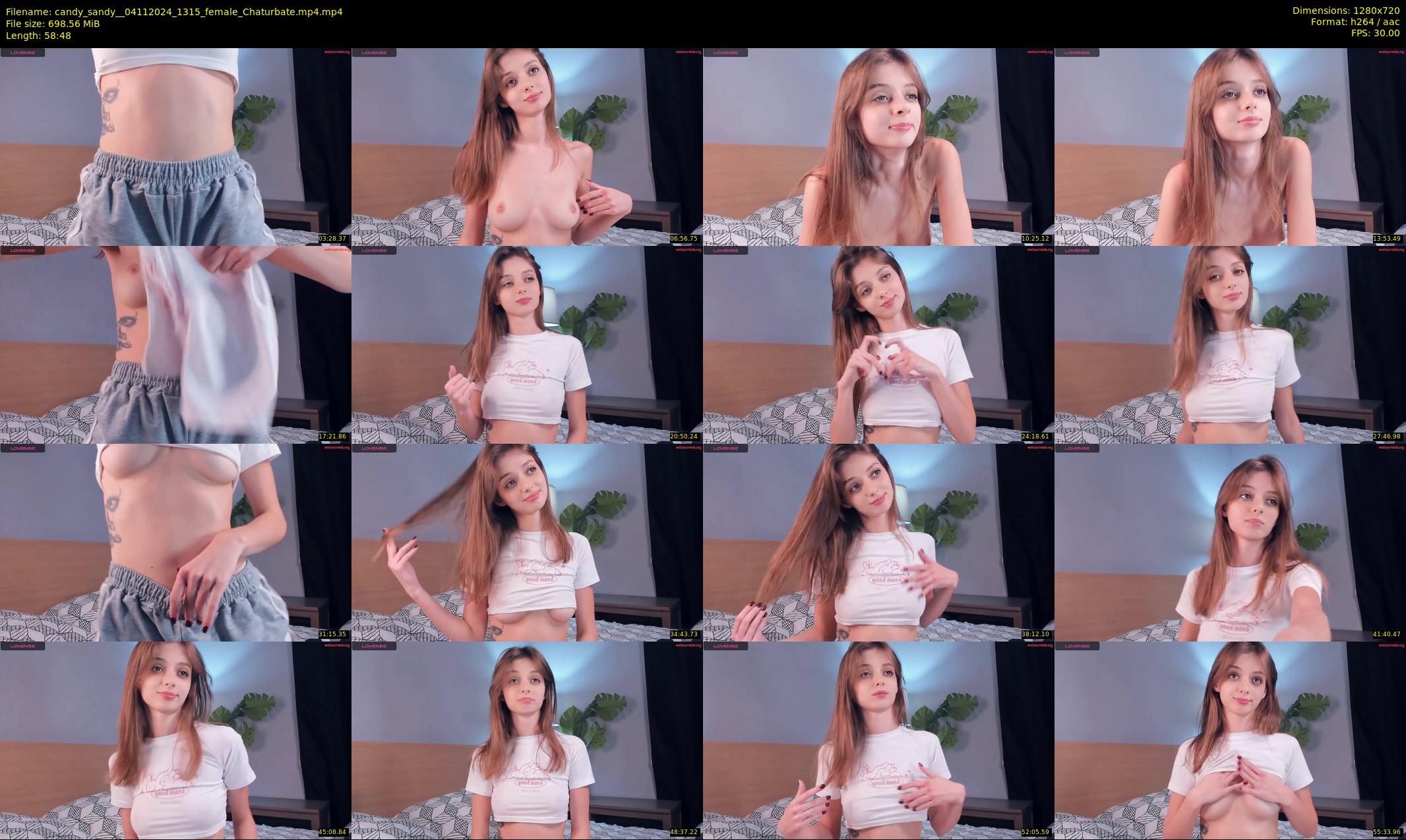 candy_sandy_ — 59 minute Chaturbate female cam show recording, 720p, Nov 4, 2024