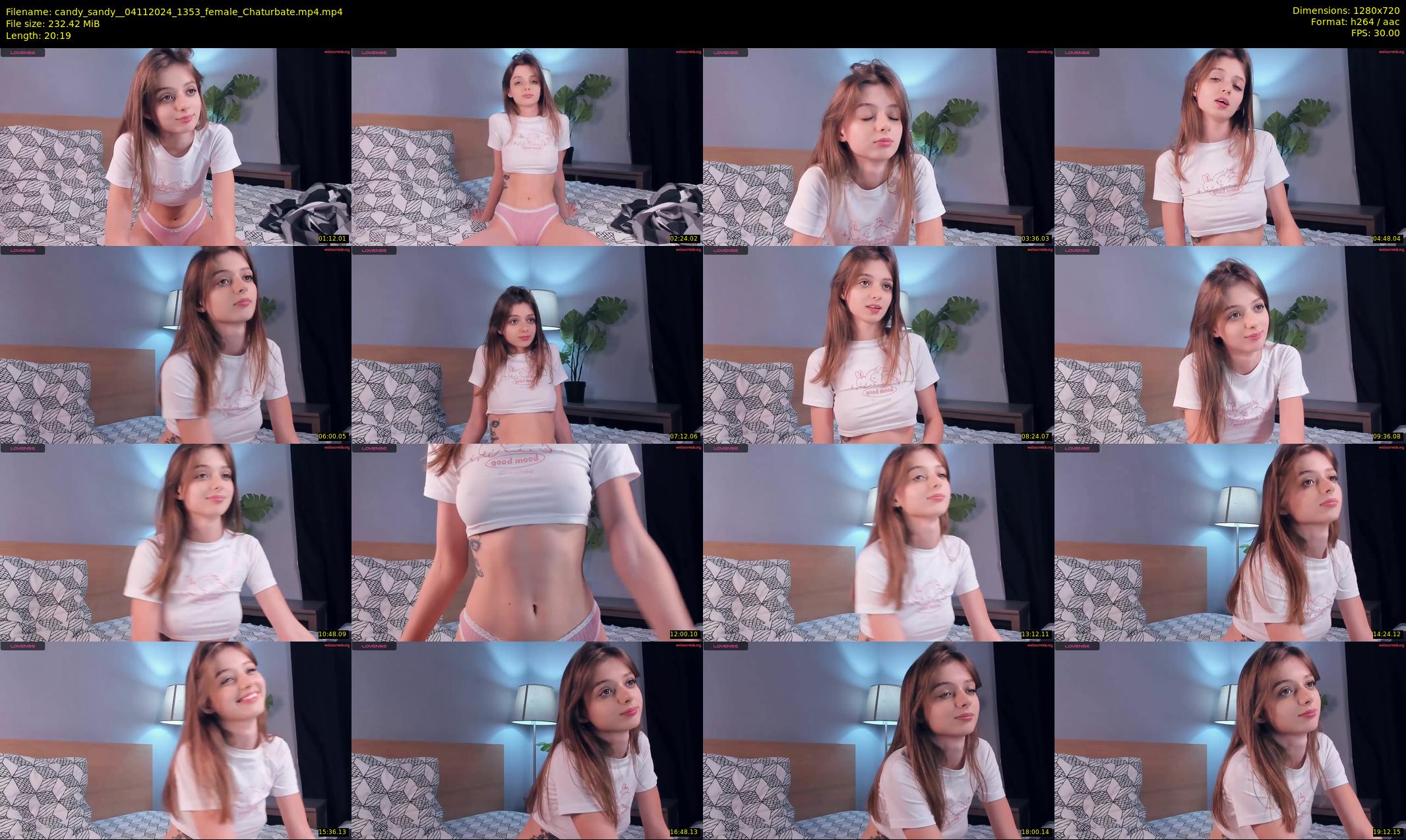 candy_sandy_ — 21 minute Chaturbate female cam show recording, 720p, Nov 4, 2024