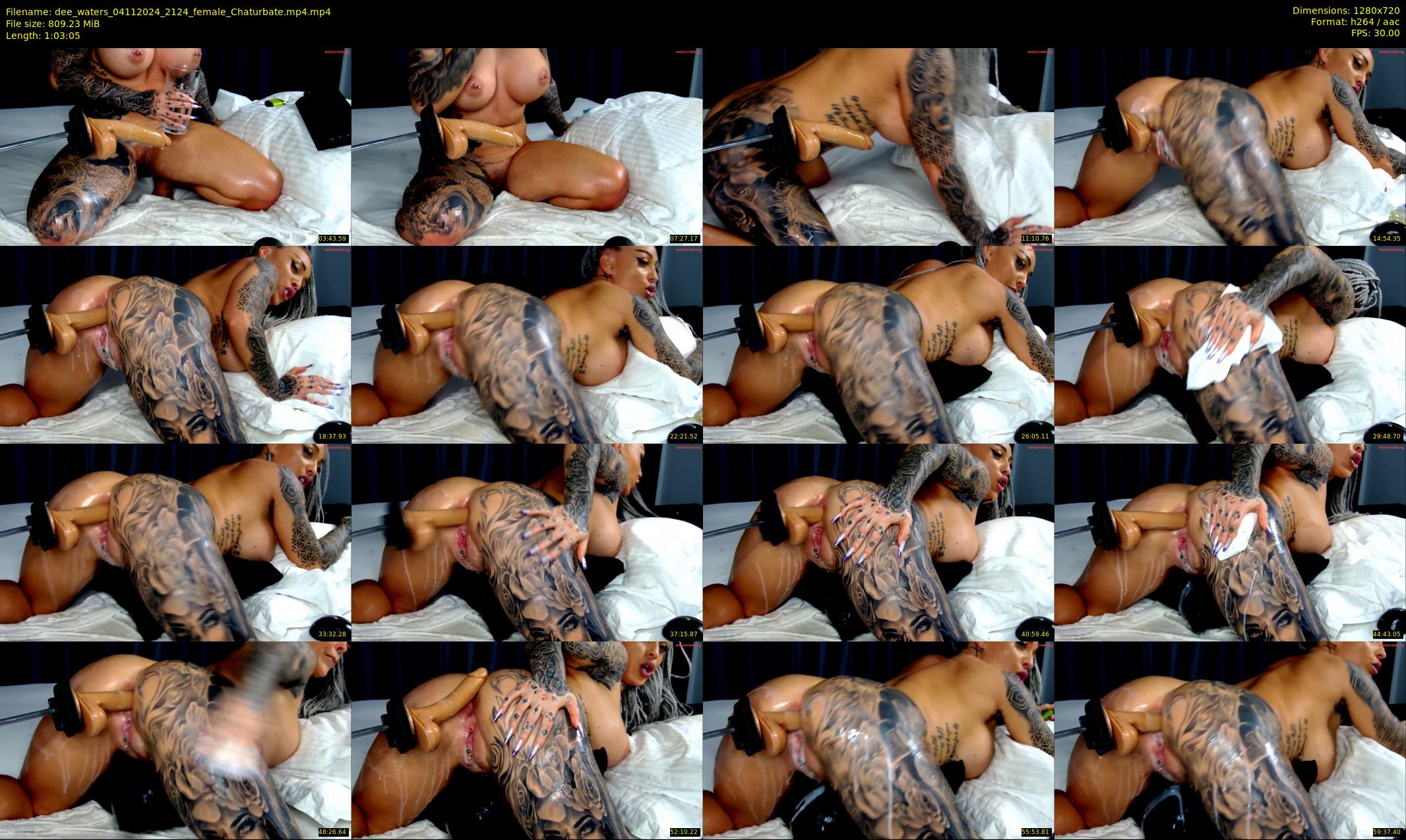 dee_waters — 64 minute Chaturbate female cam show recording, 720p, Nov 4, 2024
