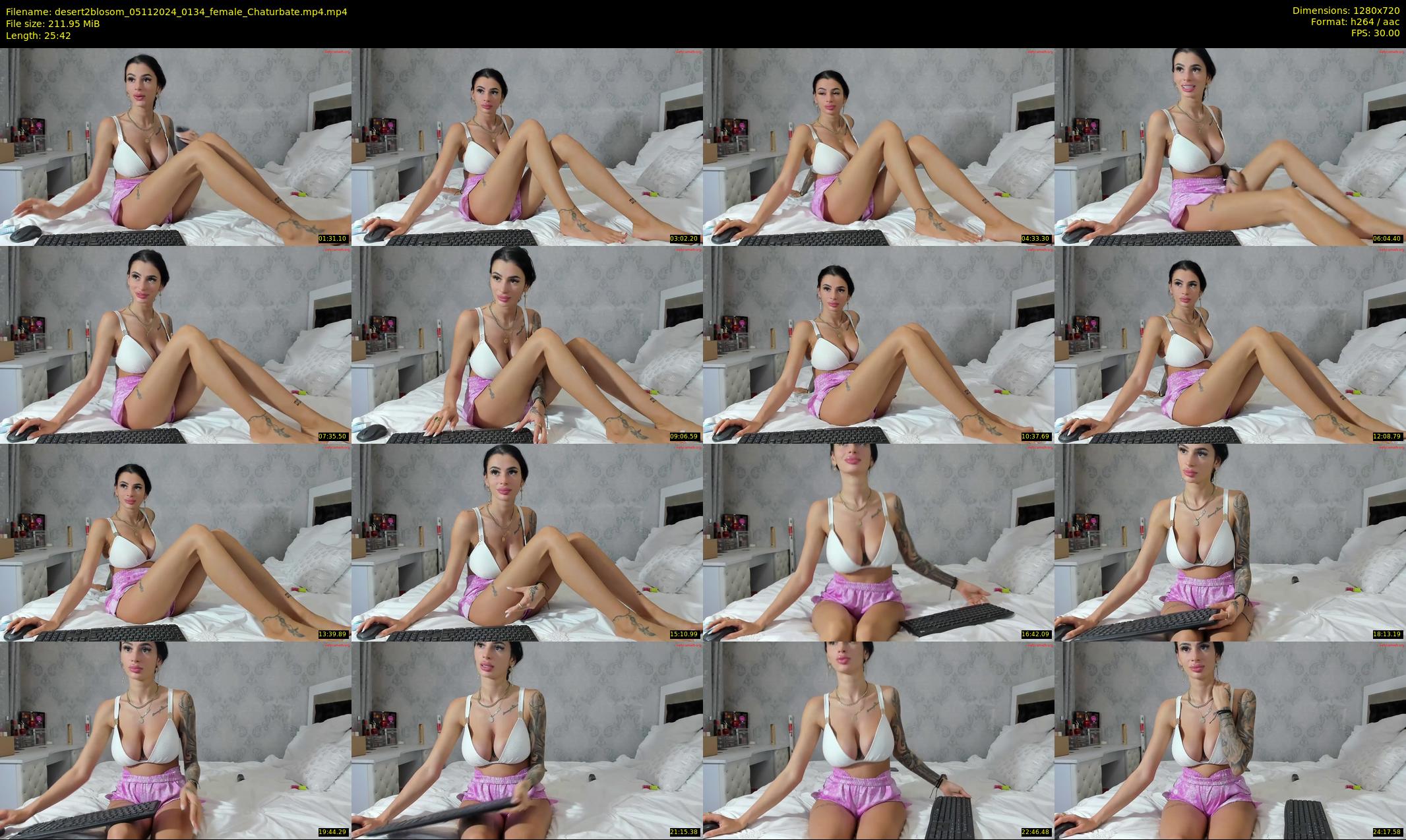 desert2blosom — 26 minute Chaturbate female cam show recording, 720p, Nov 5, 2024