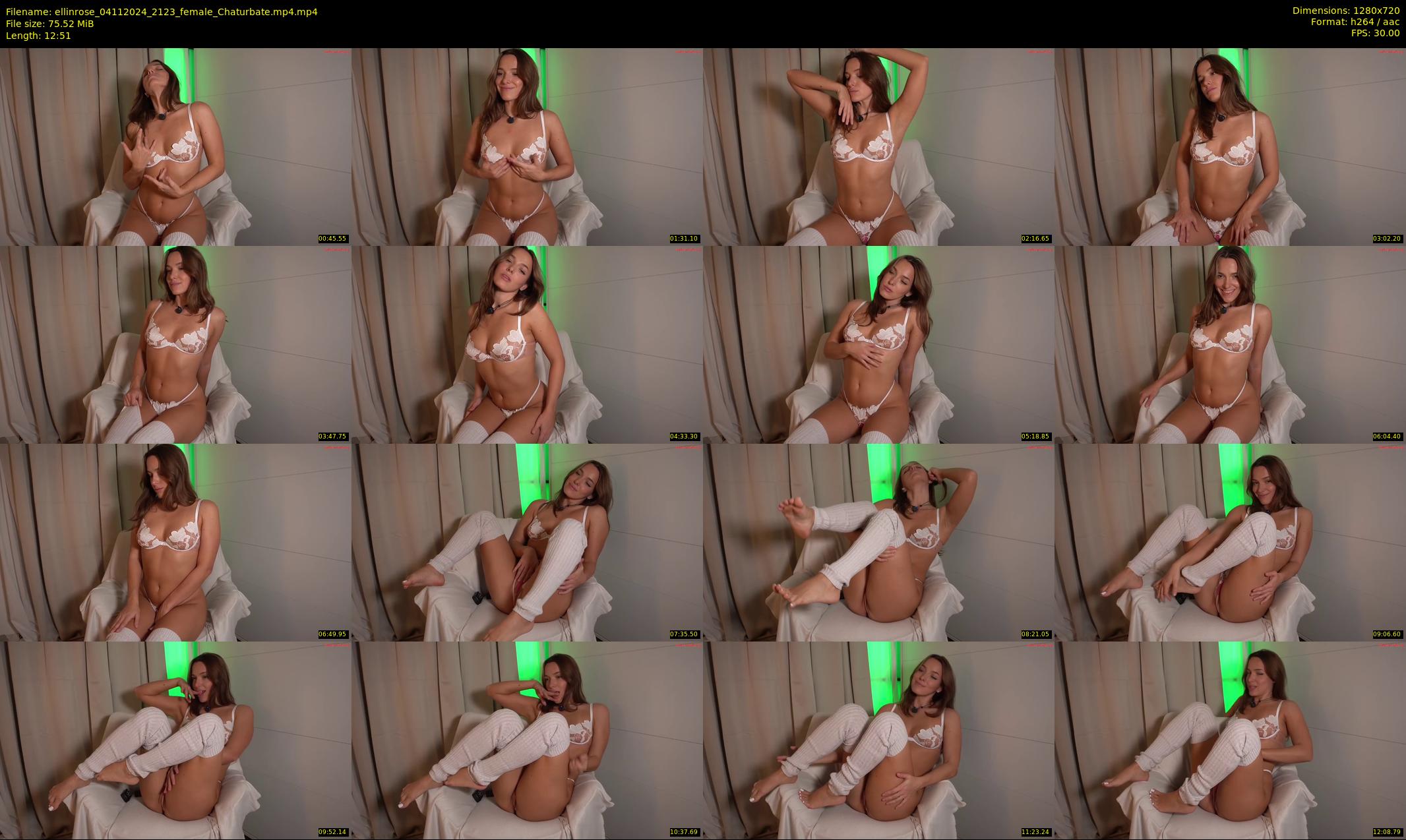 ellinrose — 13 minute Chaturbate female cam show recording, 720p, Nov 4, 2024