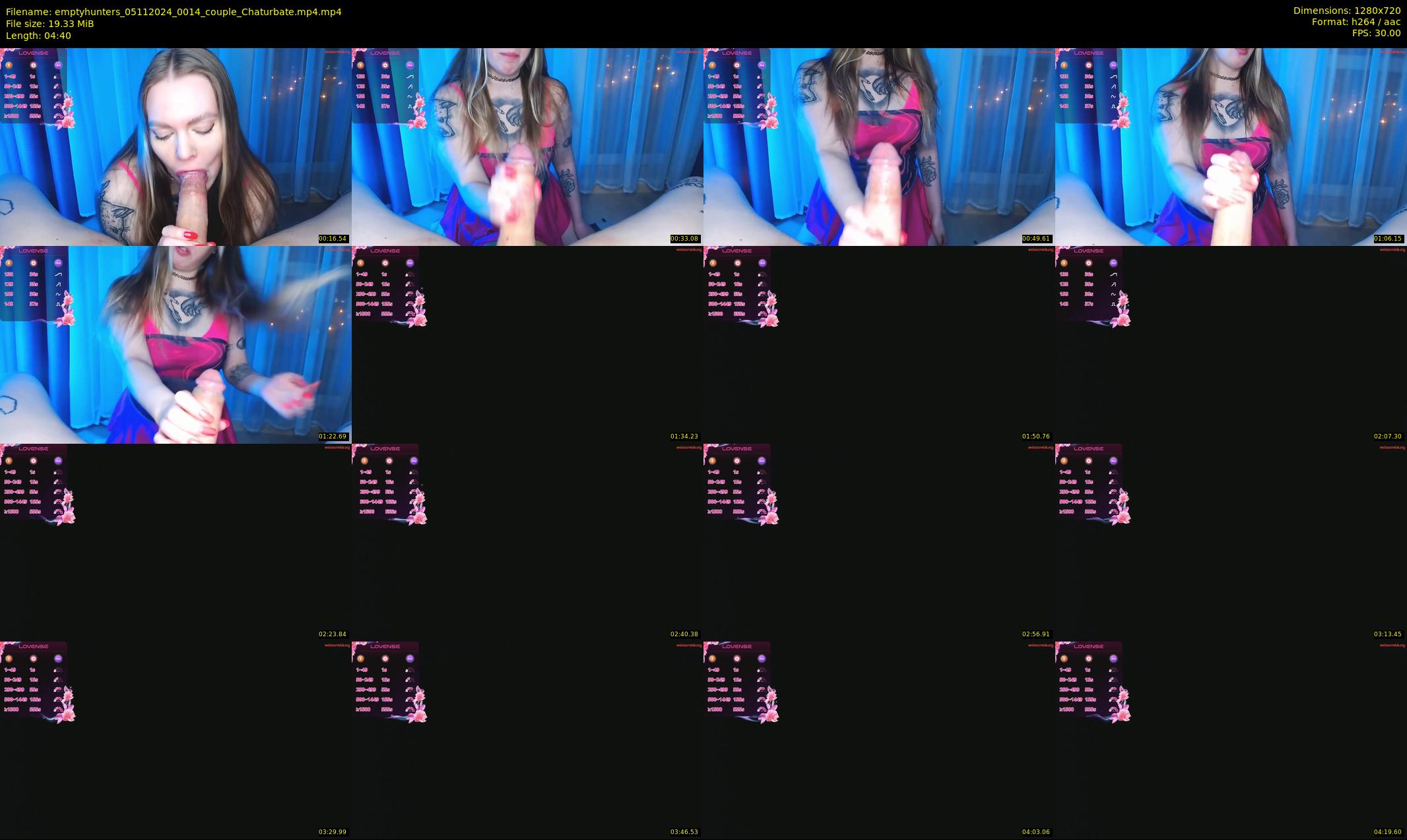 emptyhunters — 5 minute Chaturbate couple cam show recording, 720p, Nov 5, 2024