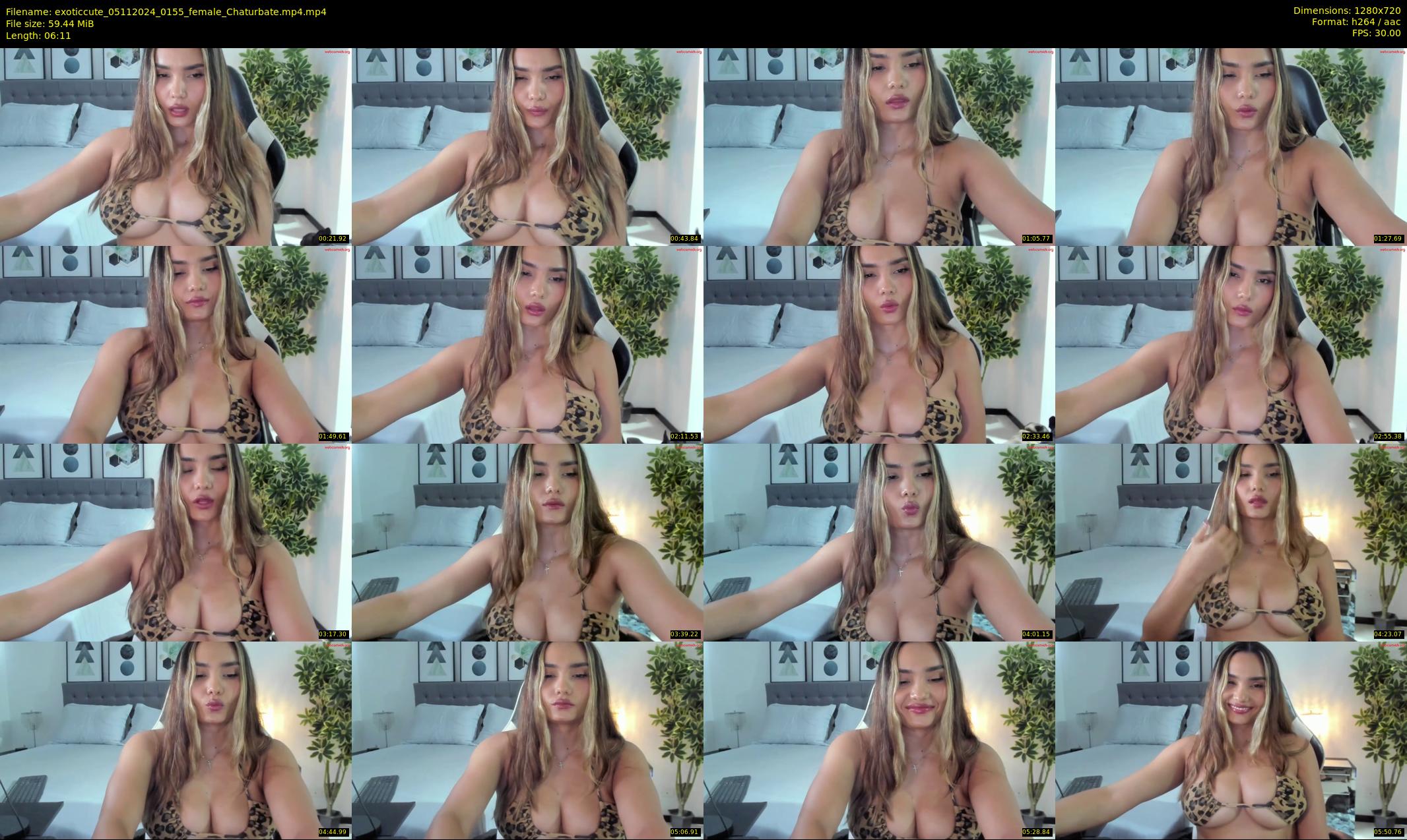 exoticcute — 7 minute Chaturbate female cam show recording, 720p, Nov 5, 2024
