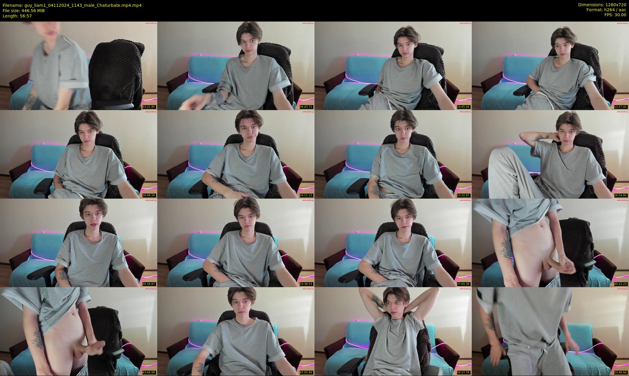 guy_liam1 — 57 minute Chaturbate male cam show recording, 720p, Nov 4, 2024