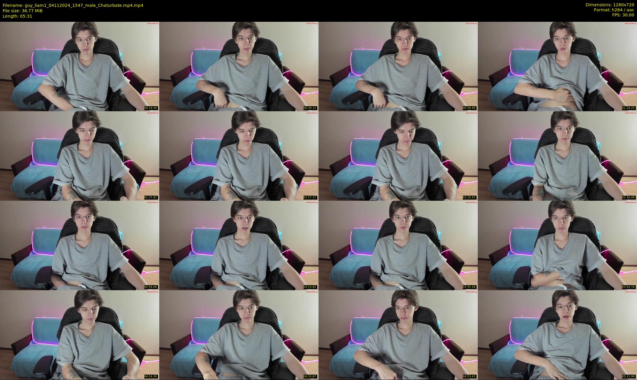 guy_liam1 — 6 minute Chaturbate male cam show recording, 720p, Nov 4, 2024