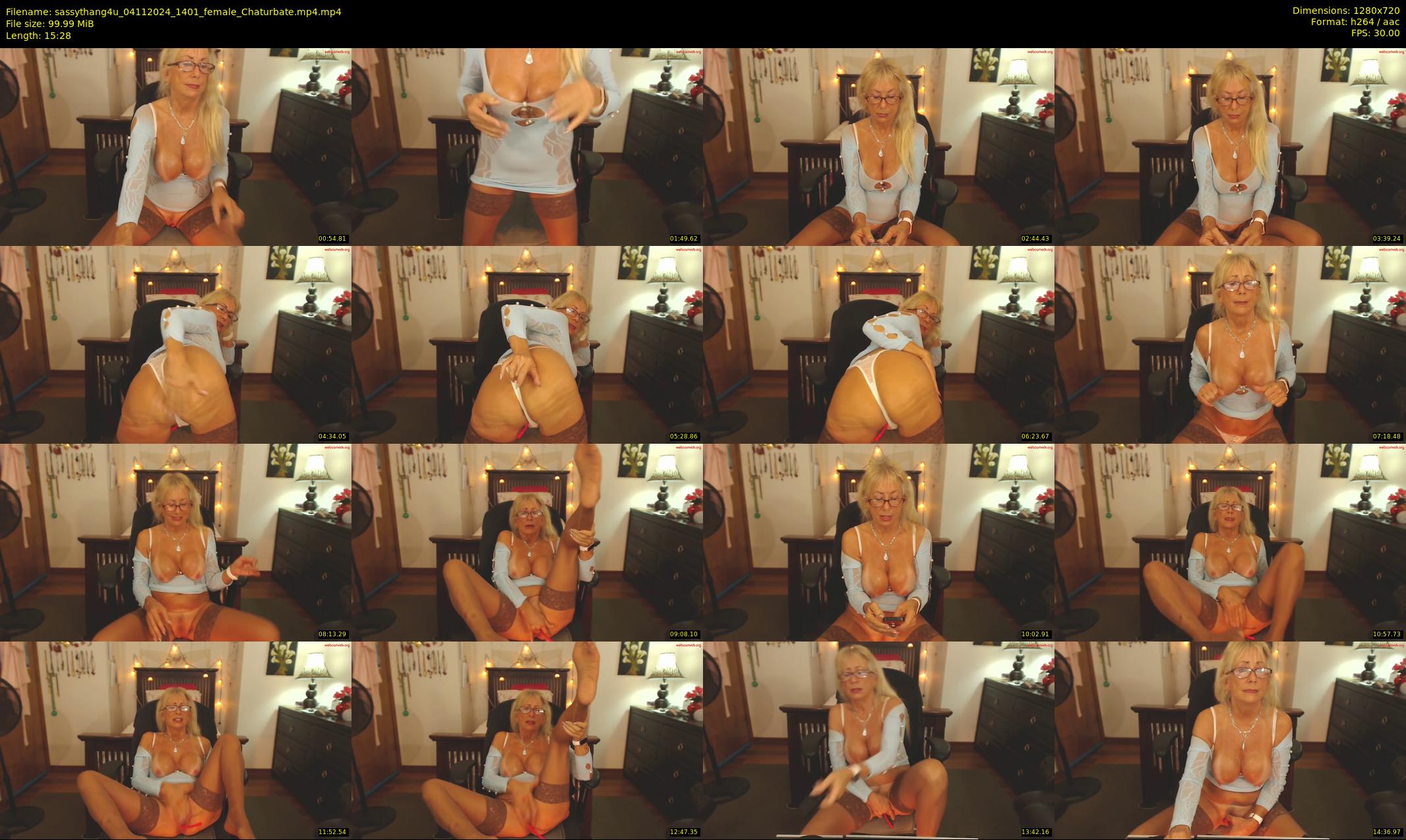 sassythang4u — 16 minute Chaturbate female cam show recording, 720p, Nov 4, 2024