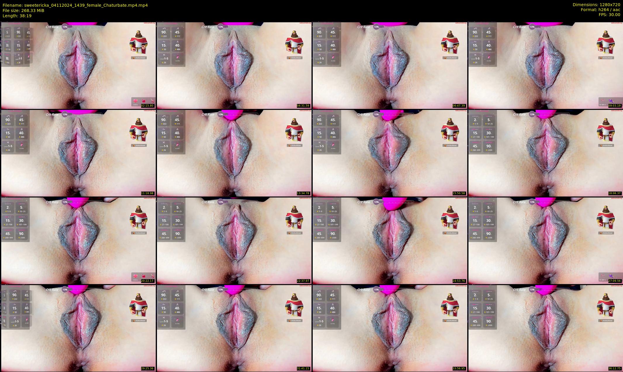 sweetericka — 39 minute Chaturbate couple cam show recording, 720p, Nov 4, 2024