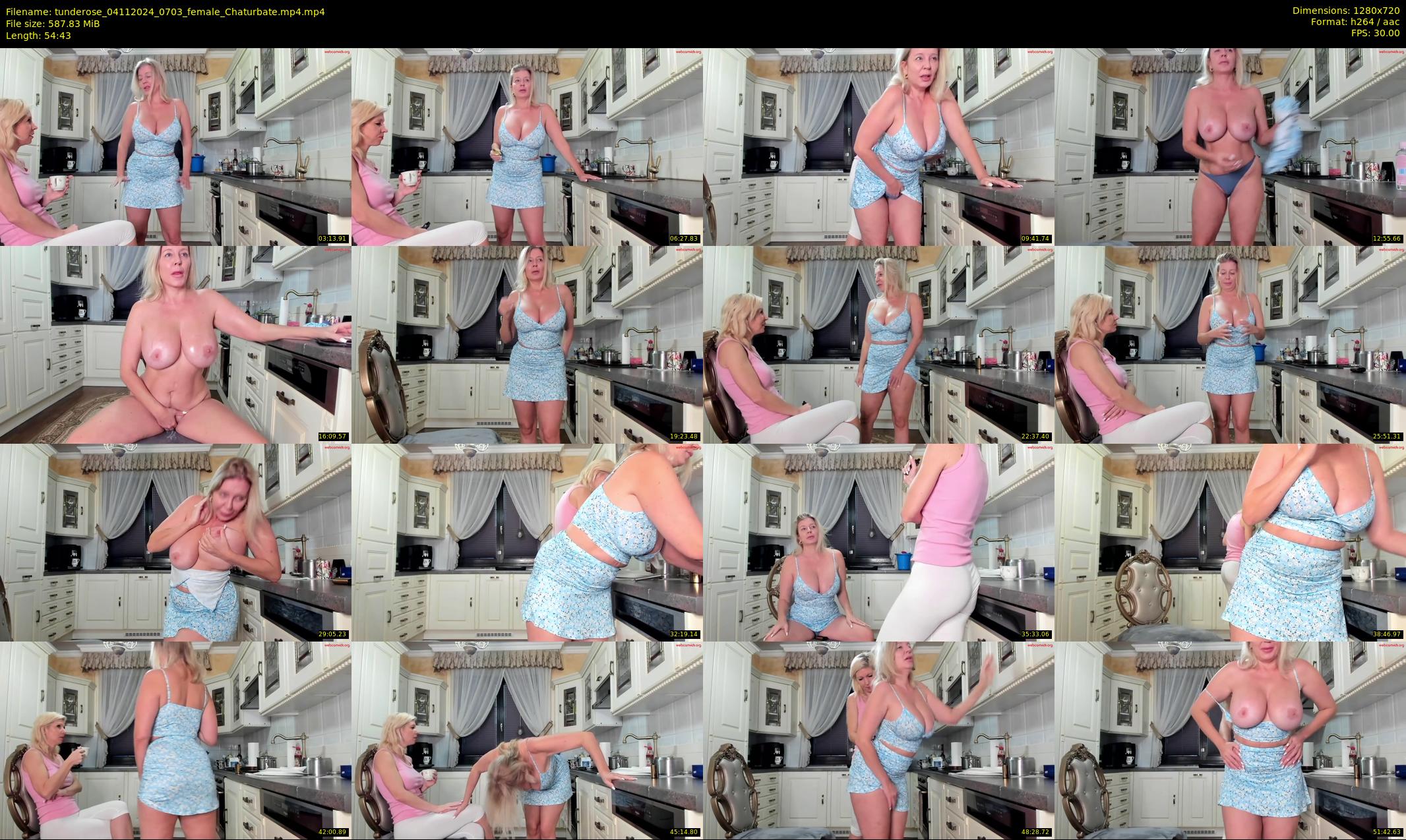 tunderose — 55 minute Chaturbate female cam show recording, 720p, Nov 4, 2024