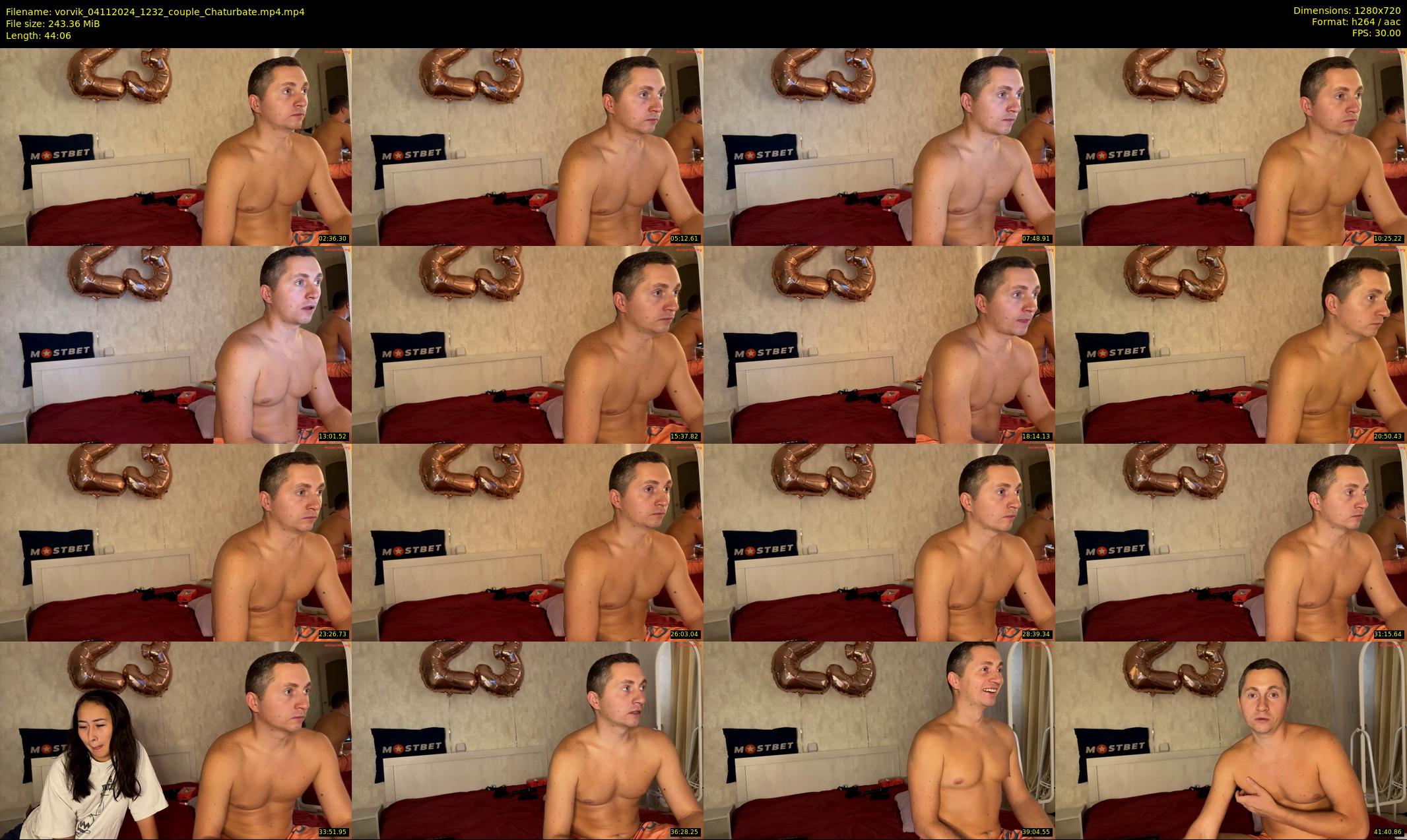vorvik — 45 minute Chaturbate couple cam show recording, 720p, Nov 4, 2024