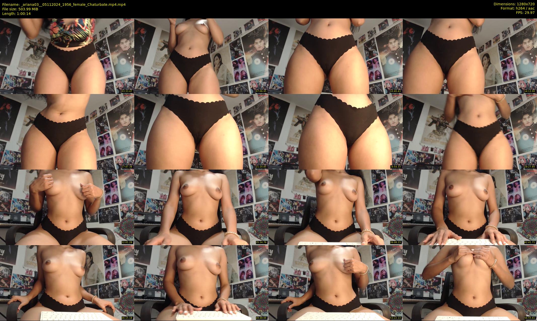 _ariana03_ — 61 minute Chaturbate female cam show recording, 720p, Nov 5, 2024