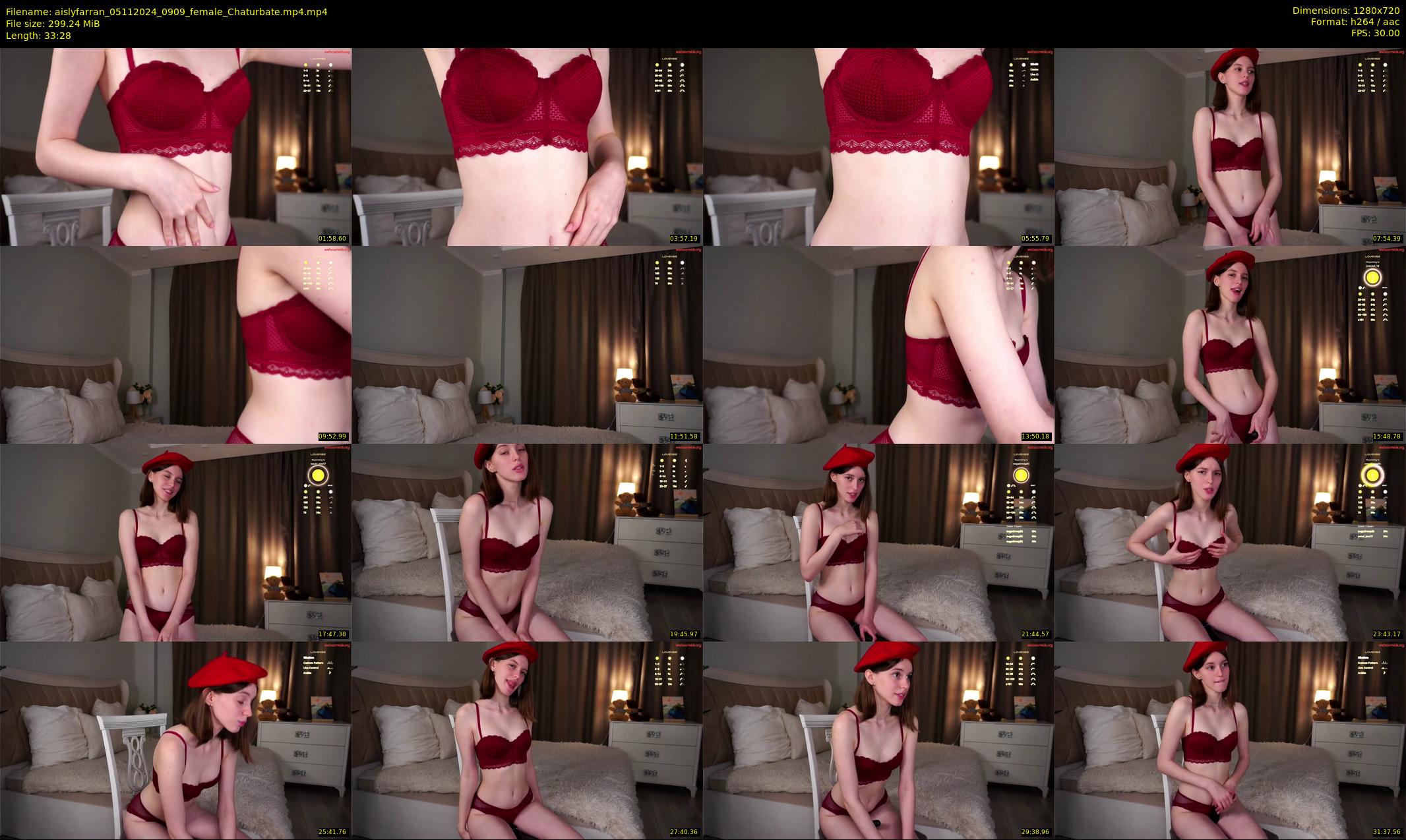 aislyfarran — 34 minute Chaturbate female cam show recording, 720p, Nov 5, 2024