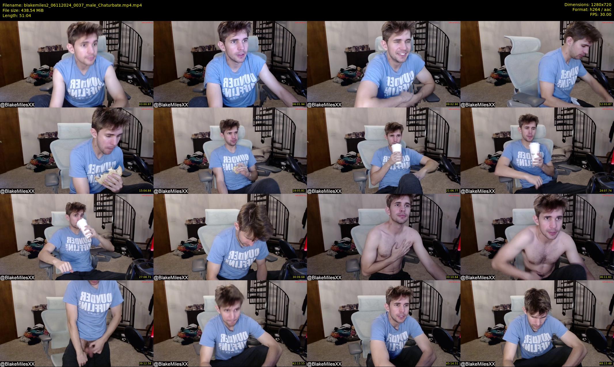 blakemiles2 — 52 minute Chaturbate male cam show recording, 720p, Nov 6, 2024