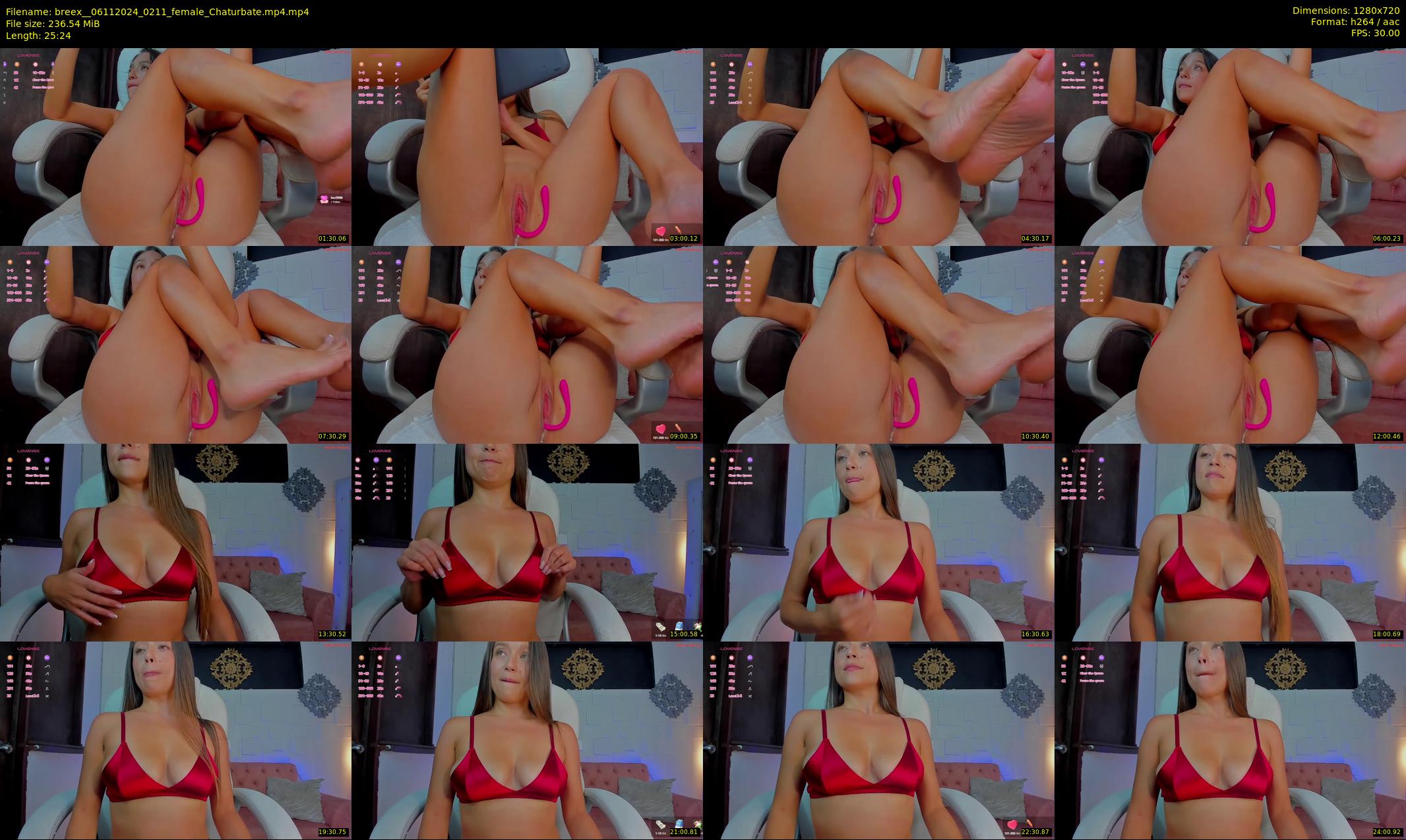 breex_ — 26 minute Chaturbate female cam show recording, 720p, Nov 6, 2024