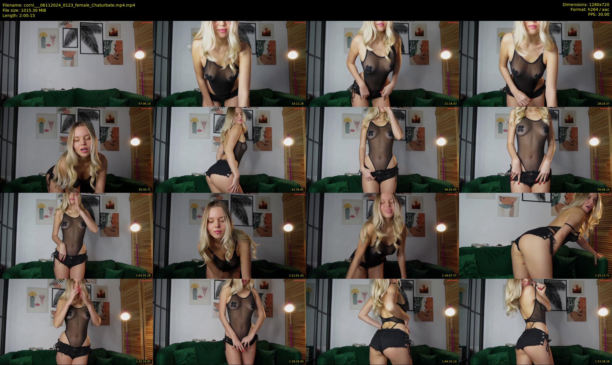 corni__ — 121 minute Chaturbate female cam show recording, 720p, Nov 6, 2024
