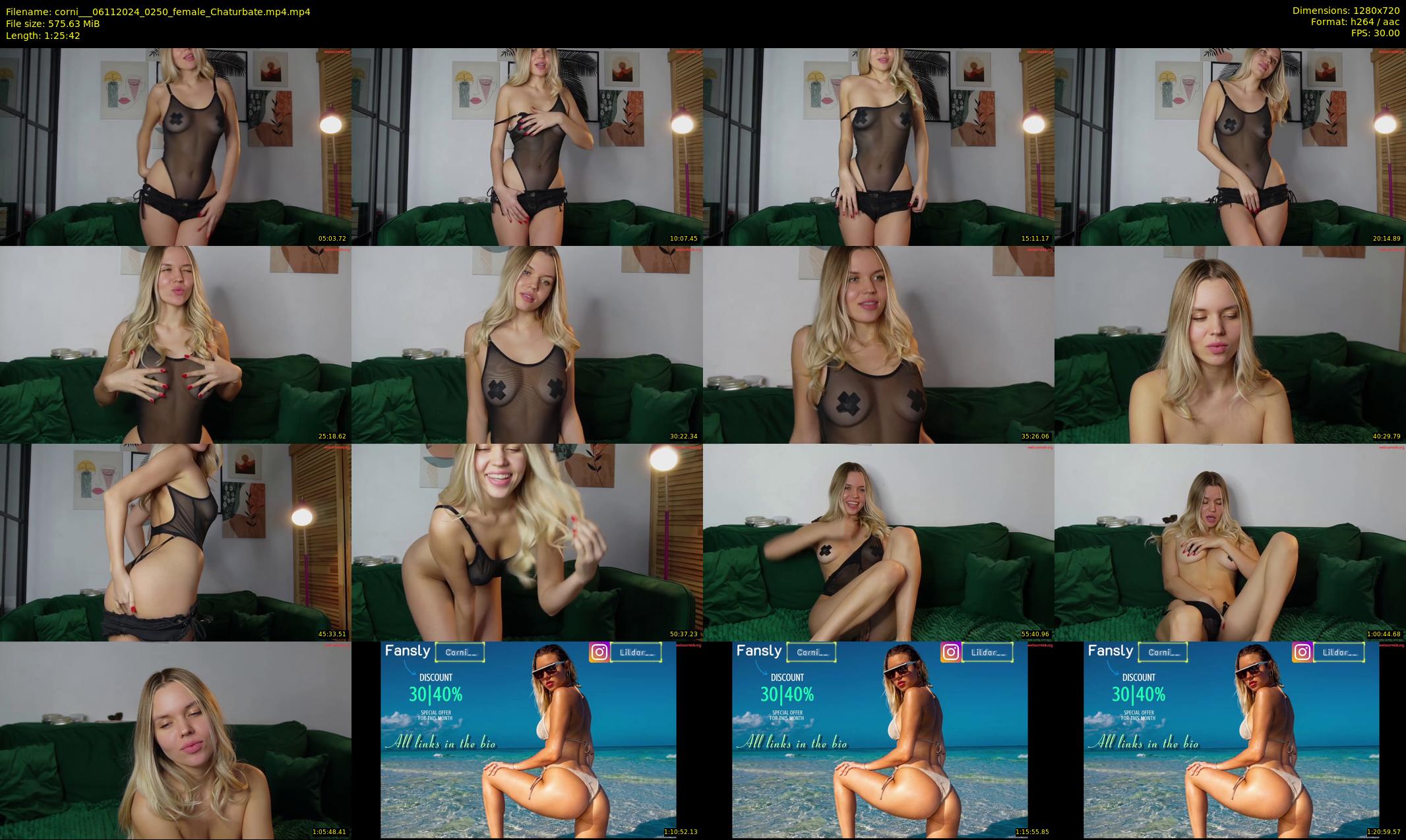 corni__ — 86 minute Chaturbate female cam show recording, 720p, Nov 6, 2024