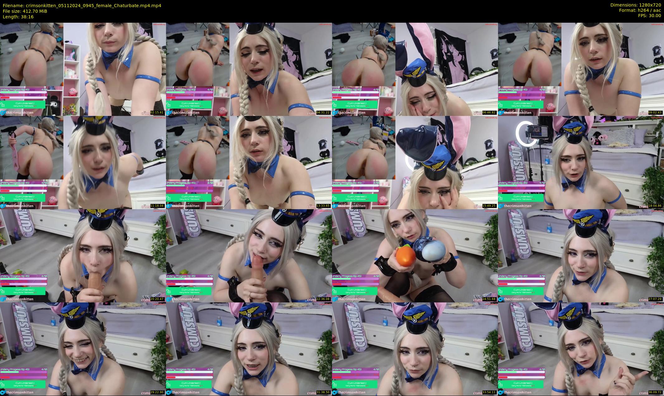 crimsonkitten — 39 minute Chaturbate female cam show recording, 720p, Nov 5, 2024