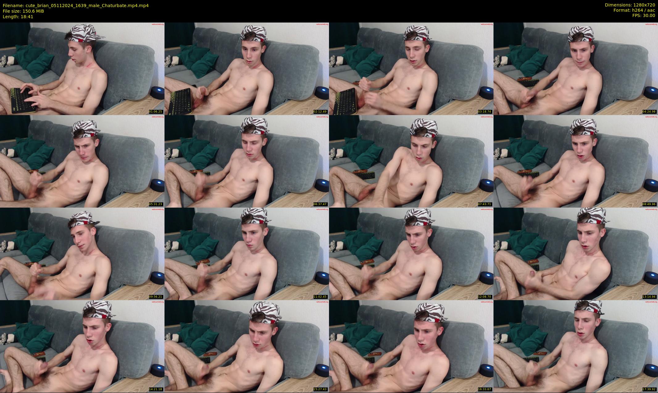 cute_brian — 19 minute Chaturbate male cam show recording, 720p, Nov 5, 2024