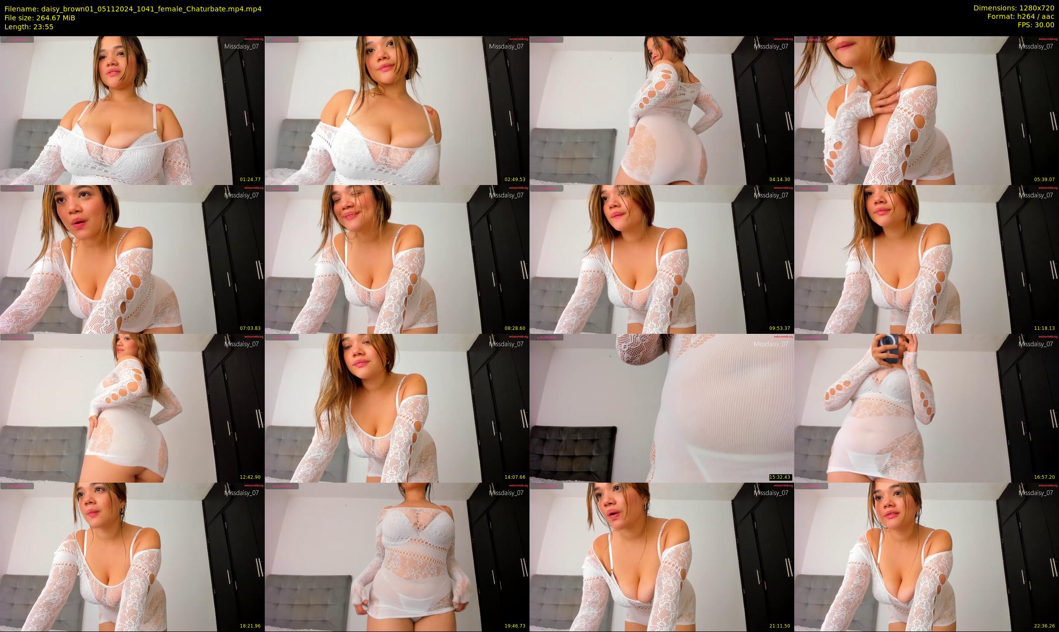 daisy_brown01 — 24 minute Chaturbate female cam show recording, 720p, Nov 5, 2024