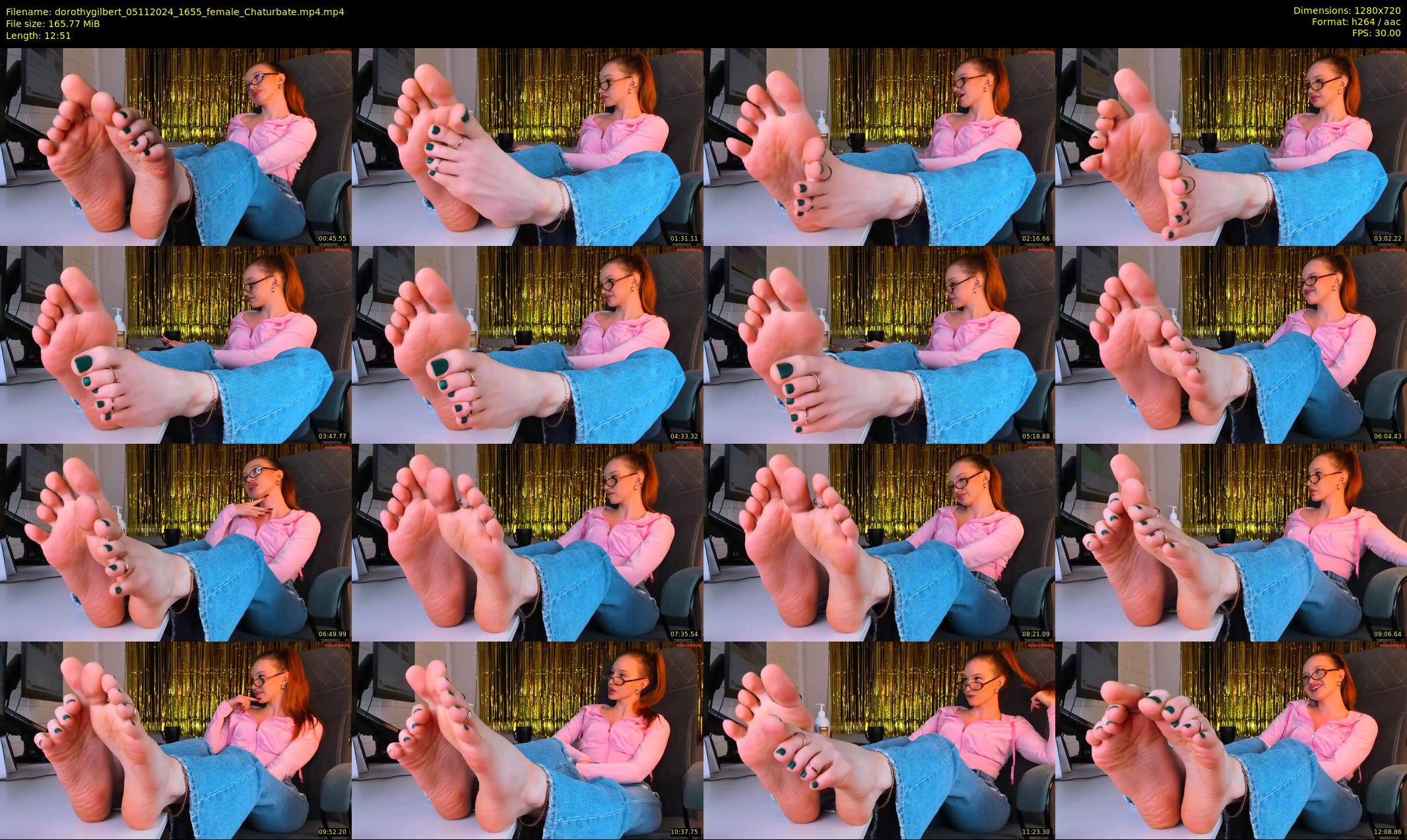 dorothygilbert — 13 minute Chaturbate female cam show recording, 720p, Nov 5, 2024