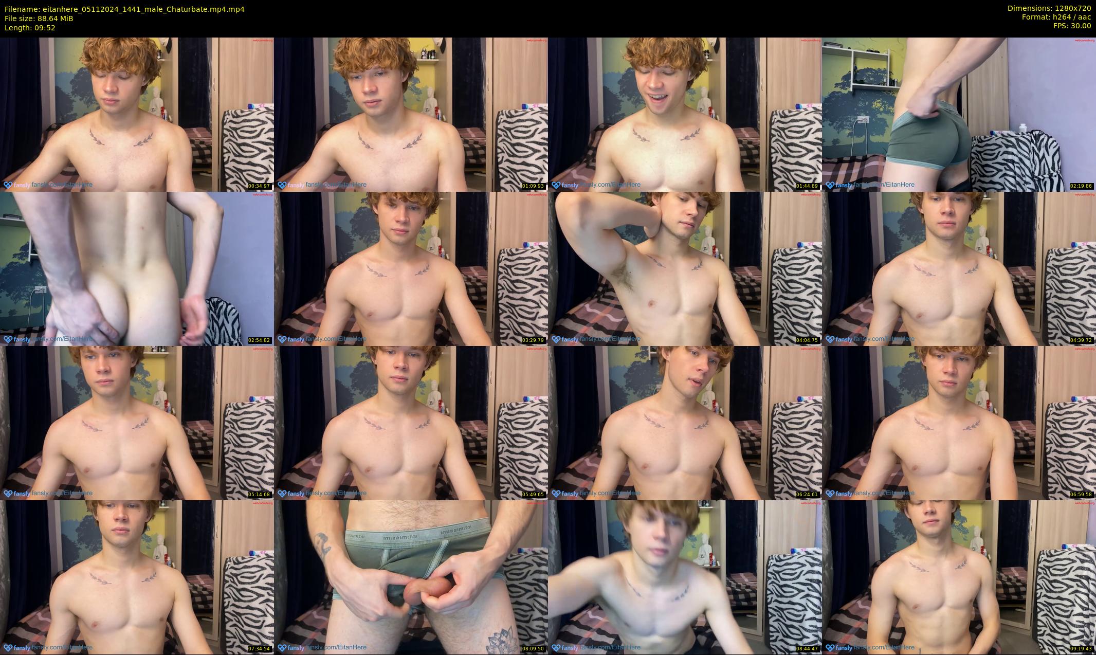 eitanhere — 10 minute Chaturbate male cam show recording, 720p, Nov 5, 2024