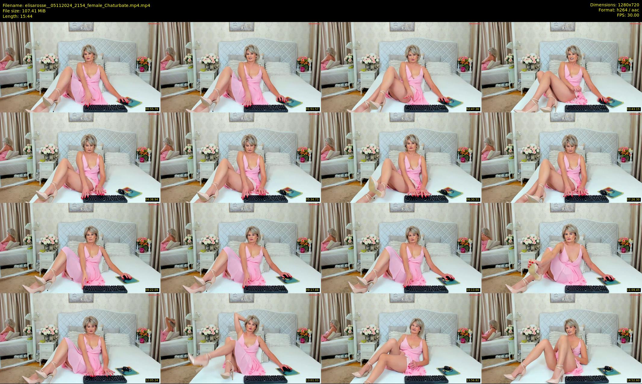 elisarosse_ — 16 minute Chaturbate female cam show recording, 720p, Nov 5, 2024