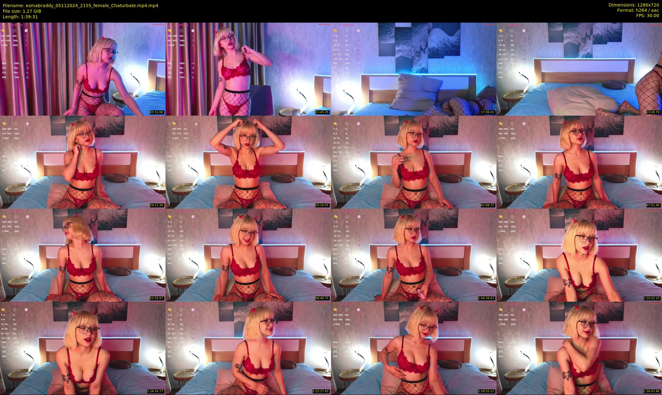esmabraddy — 100 minute Chaturbate female cam show recording, 720p, Nov 5, 2024