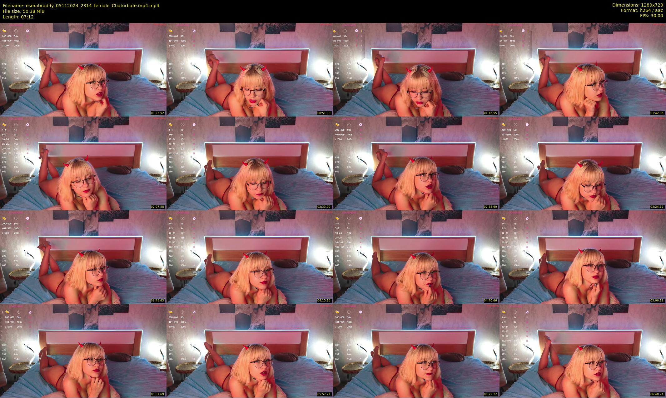 esmabraddy — 8 minute Chaturbate female cam show recording, 720p, Nov 5, 2024