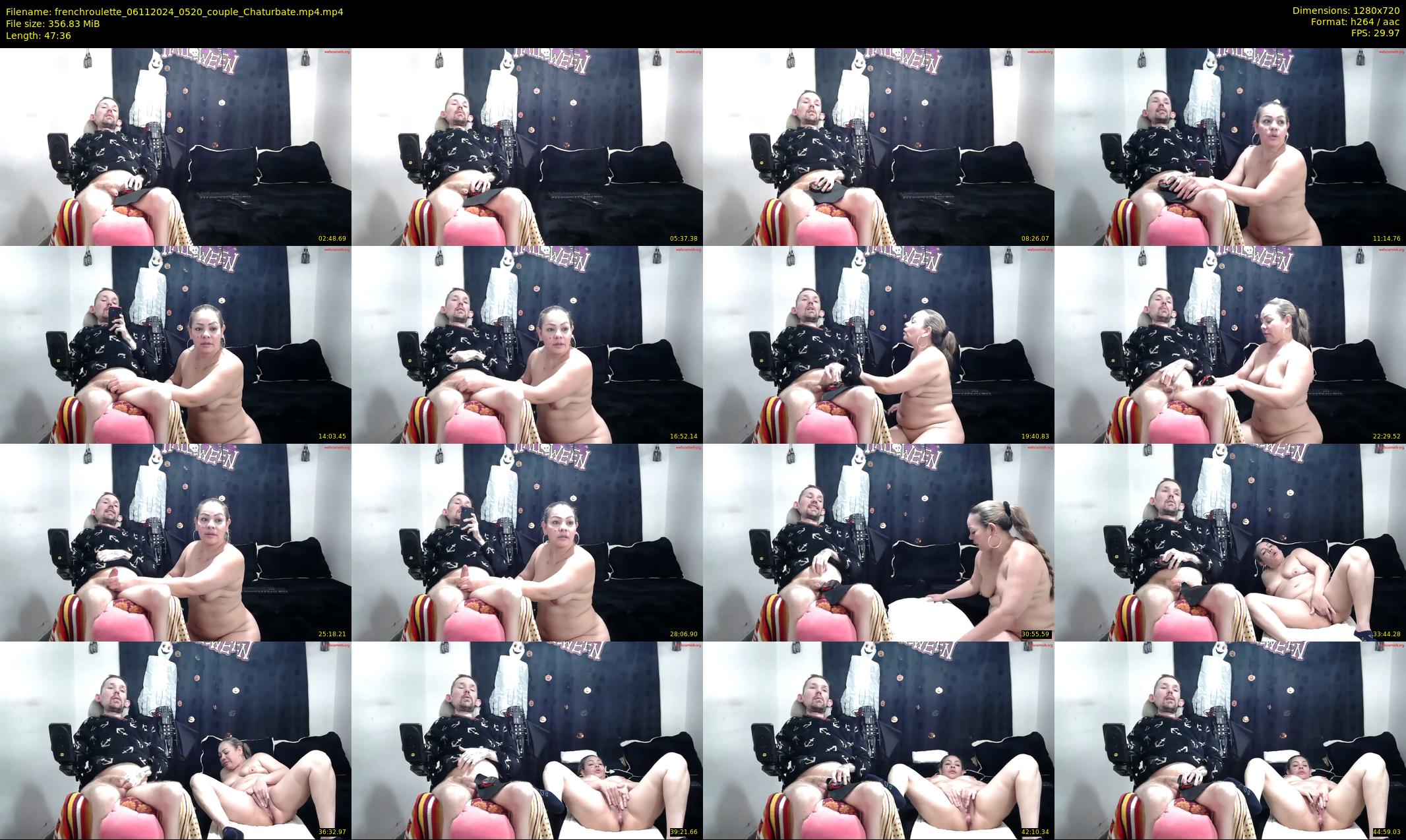 frenchroulette — 48 minute Chaturbate couple cam show recording, 720p, Nov 6, 2024