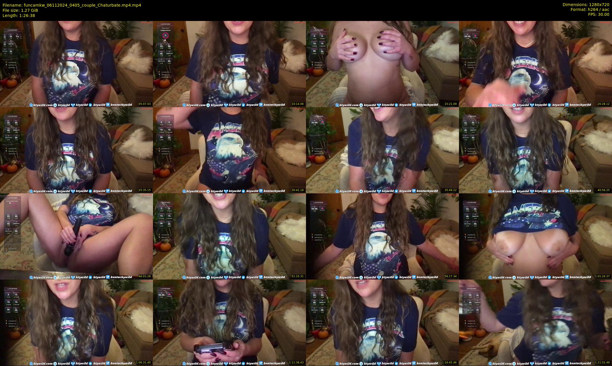 funcamkw — 87 minute Chaturbate female cam show recording, 720p, Nov 6, 2024
